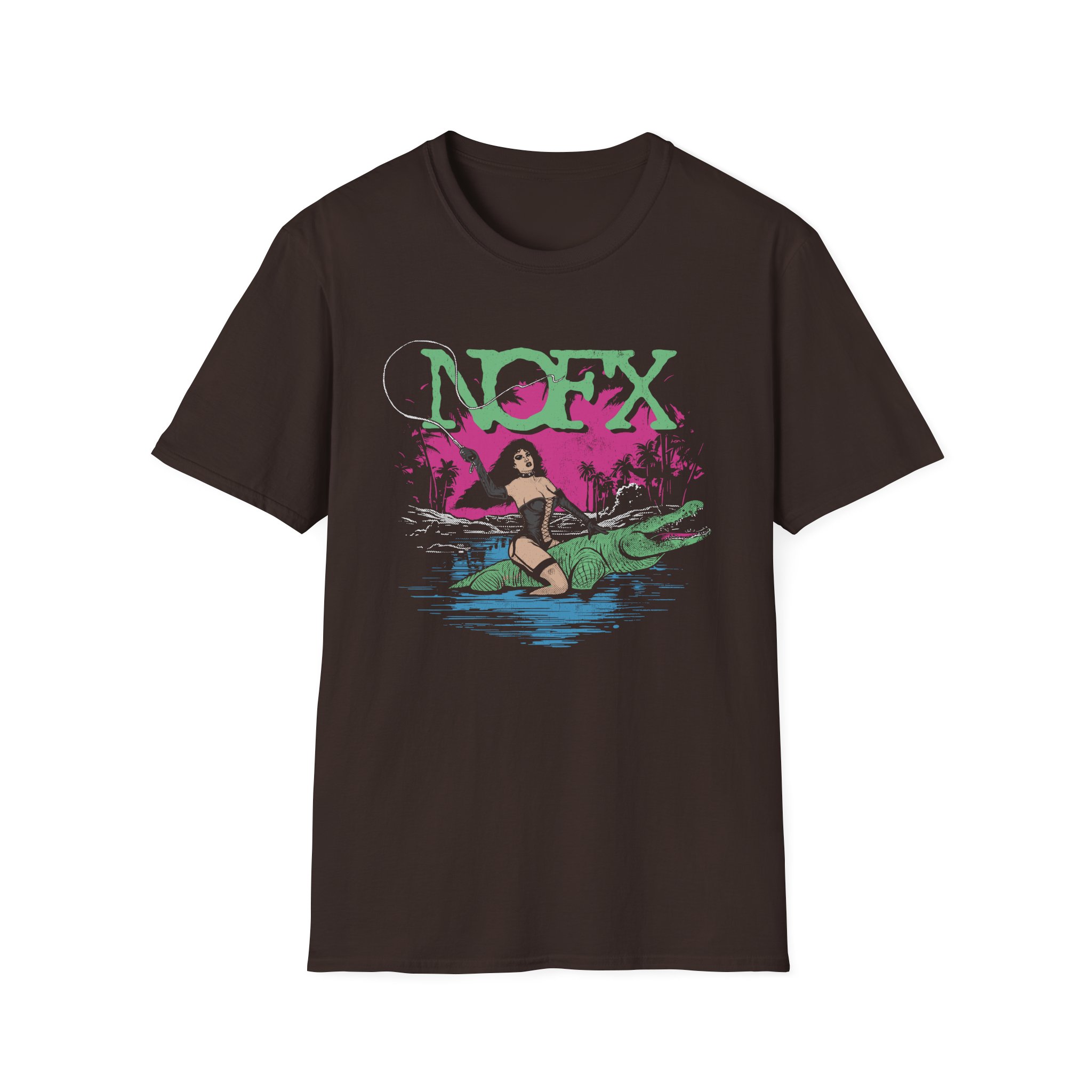 Nofx Gator Unisex Softstyle T-Shirt