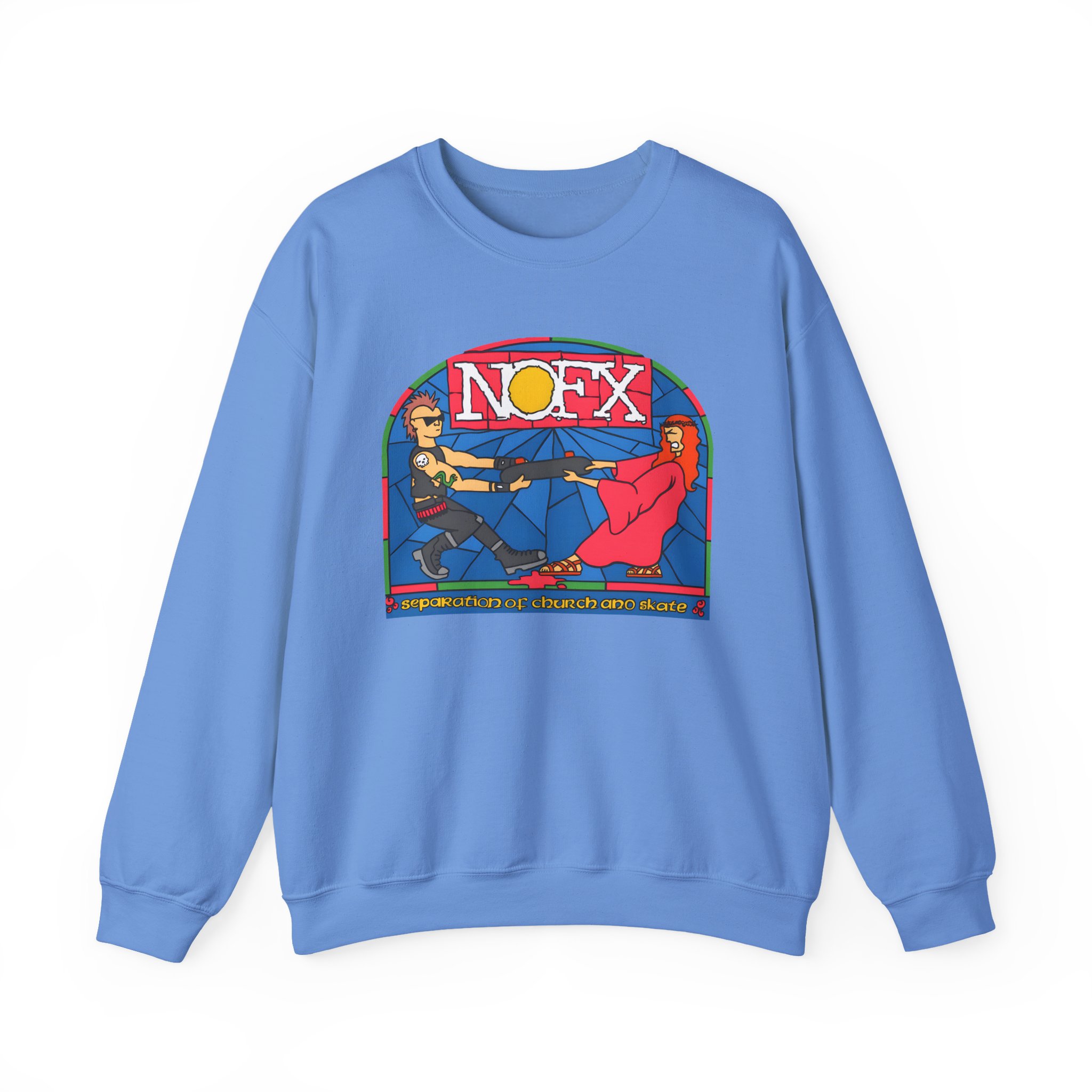 Nofx Seperation Unisex Heavy Blendâ„¢ Crewneck Sweatshirt