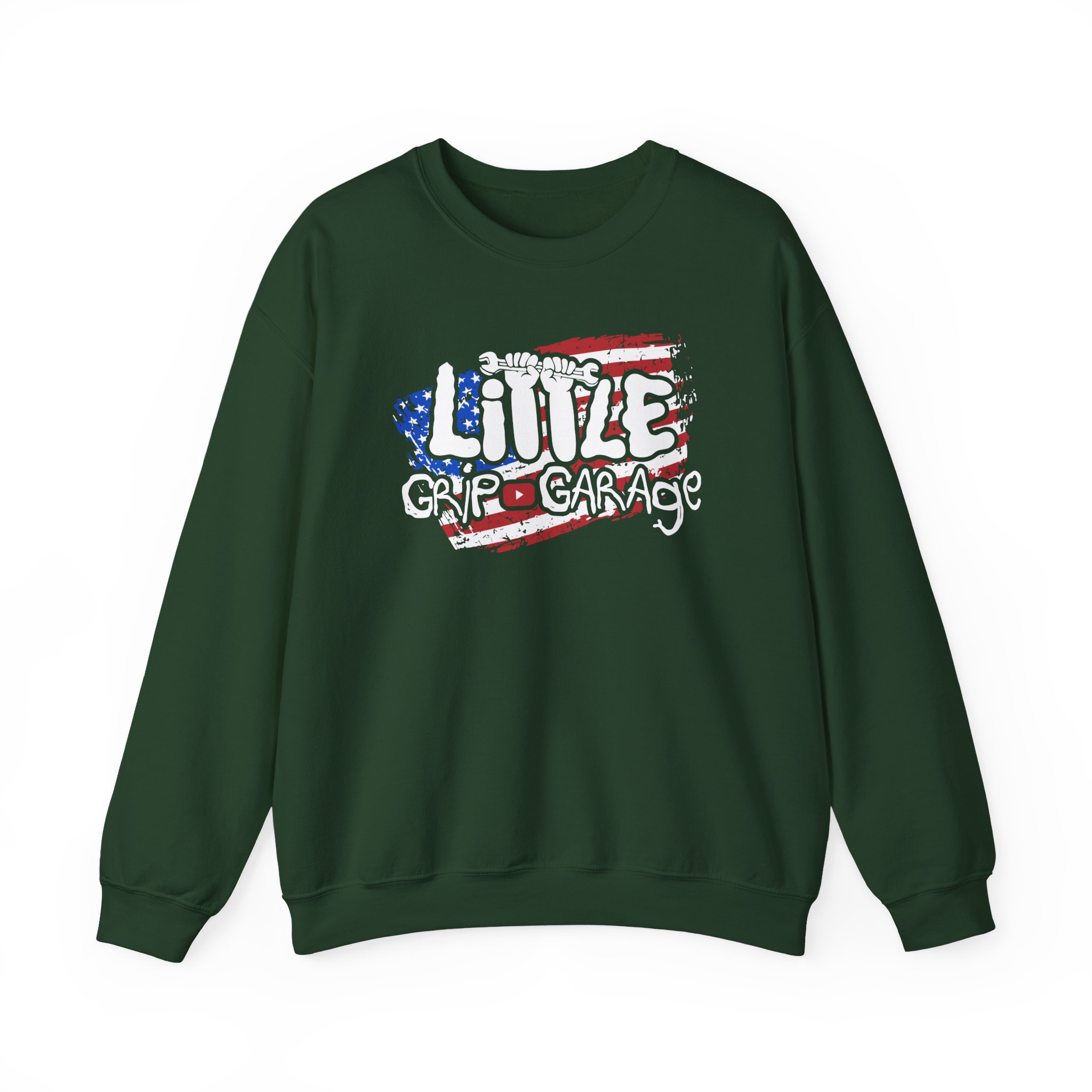 Vicegripgarage Little Grip Garage Unisex Heavy Blendâ„¢ Crewneck Sweatshirt