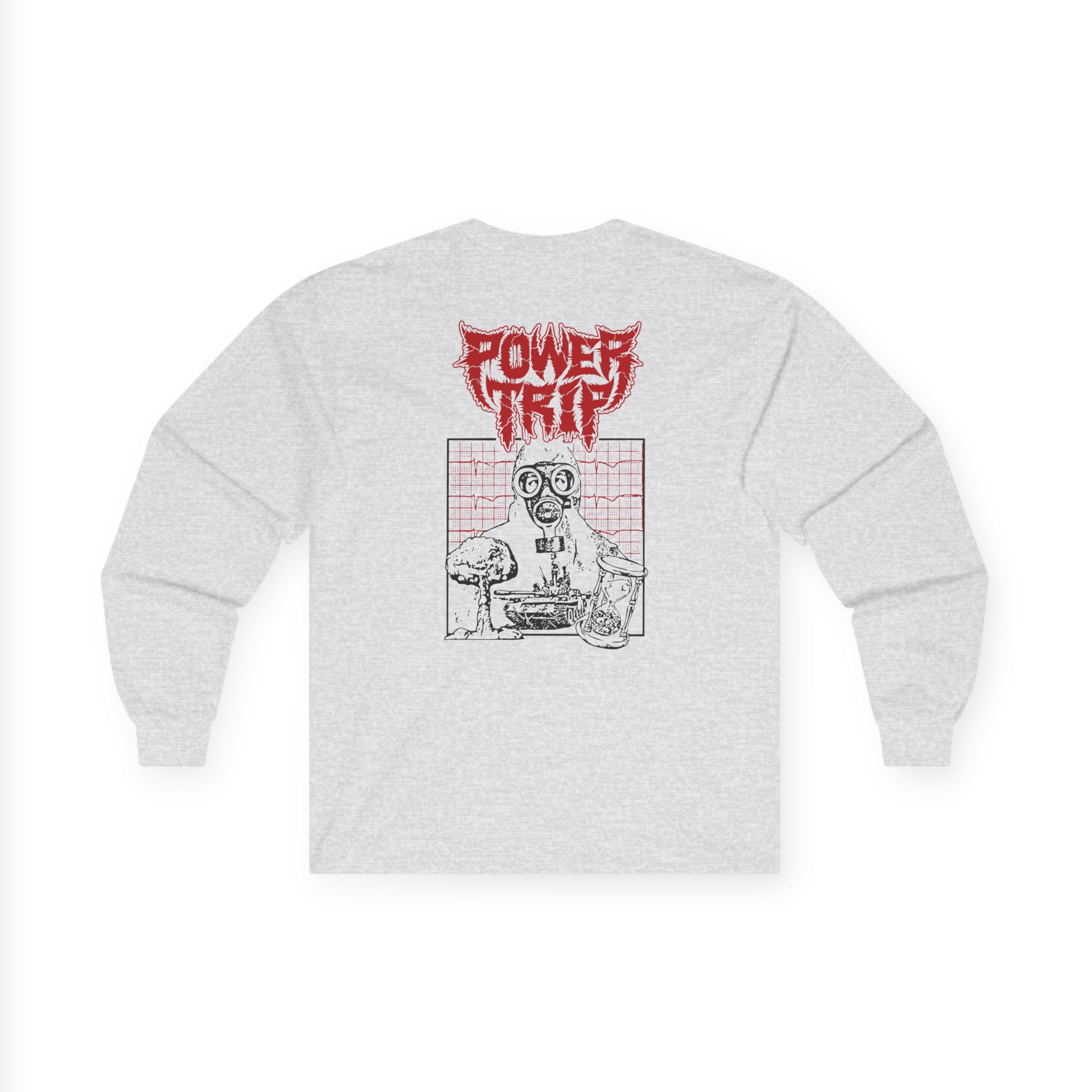 Power Trip Gas Mask Unisex Ultra Cotton Long Sleeve Tee