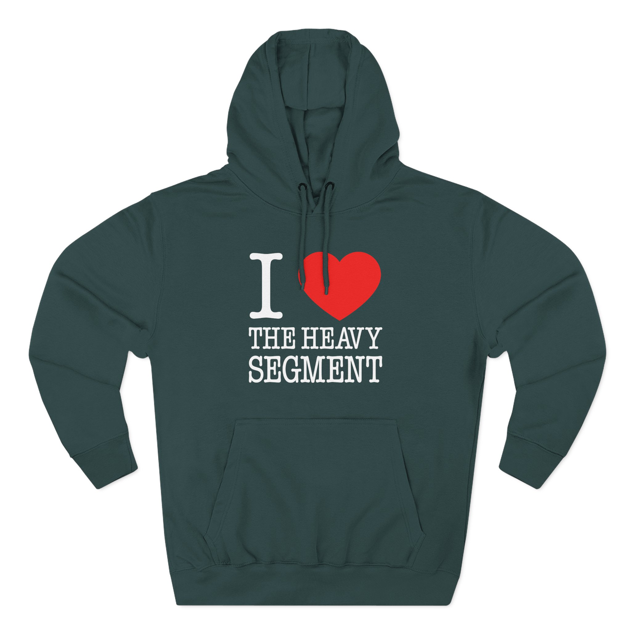 Ymh I Heart the Heavy Segment Three-Panel Fleece Hoodie
