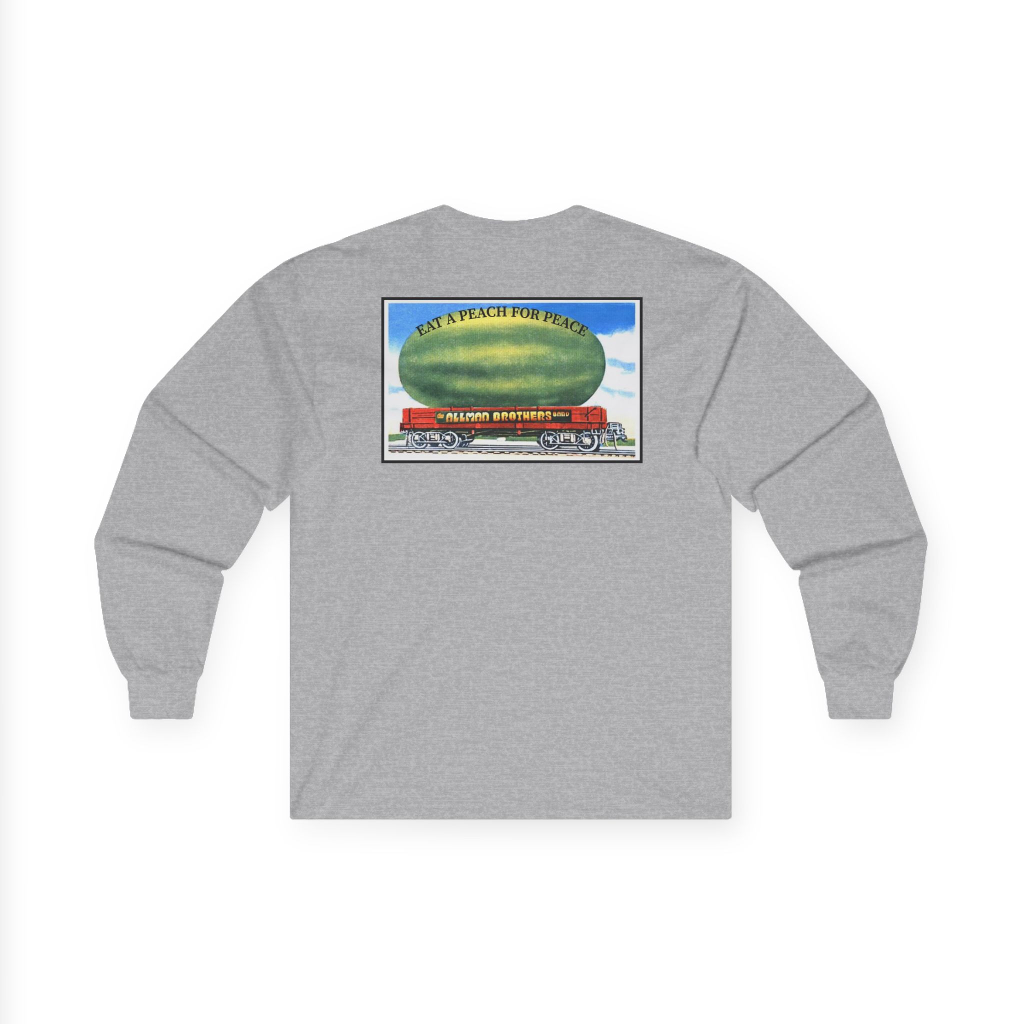The Allman Brothers Eat a Peach Album Art Unisex Ultra Cotton Long Sleeve Tee