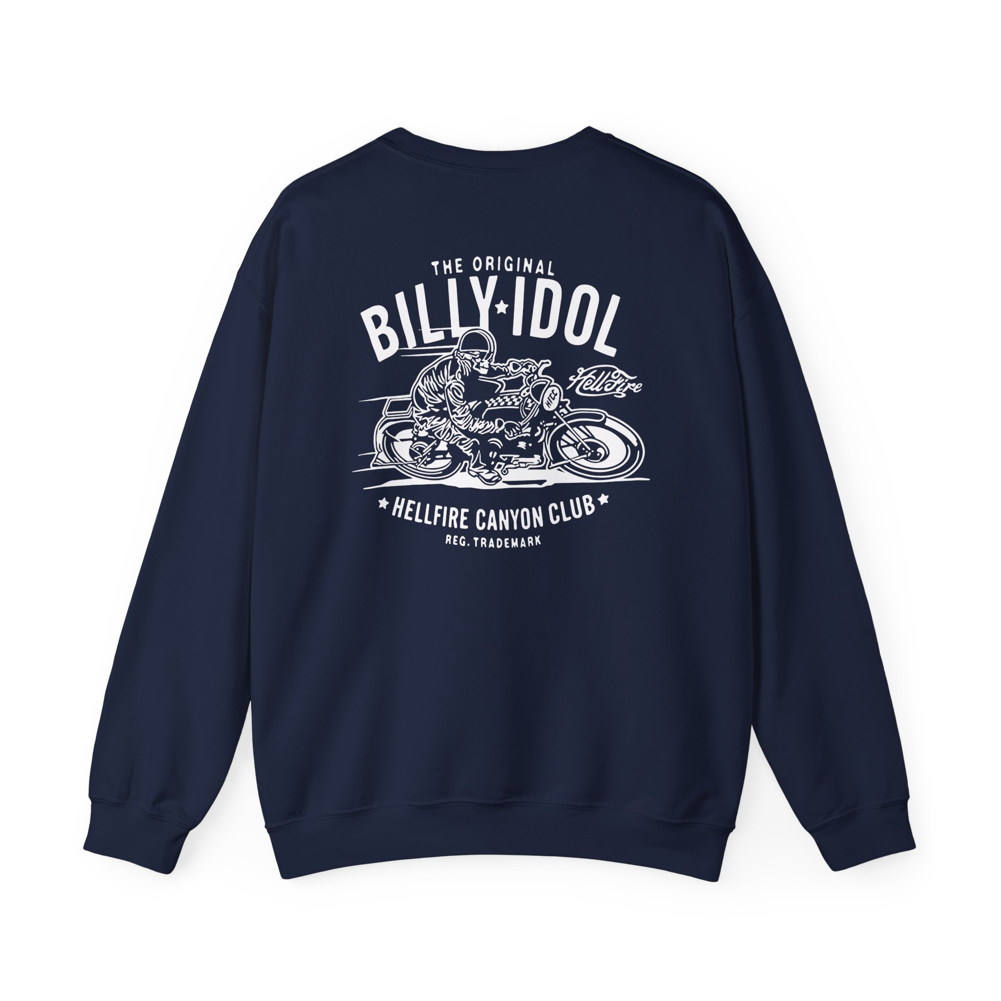 Billy Idol the Original Hellfire Canyon Club Unisex Heavy Blendâ„¢ Crewneck Sweatshirt