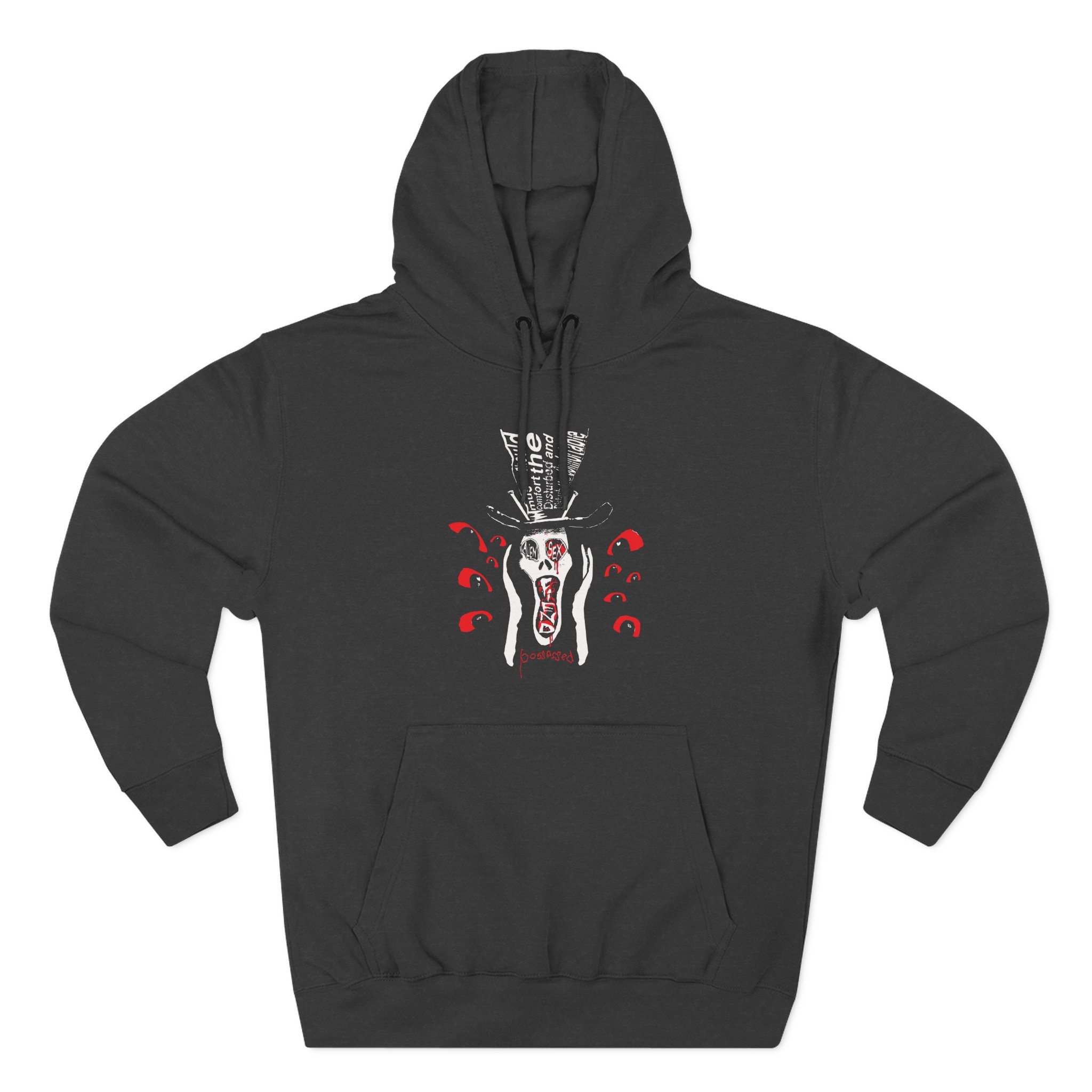 Alien Sex Fiend Possessed Three-Panel Fleece Hoodie