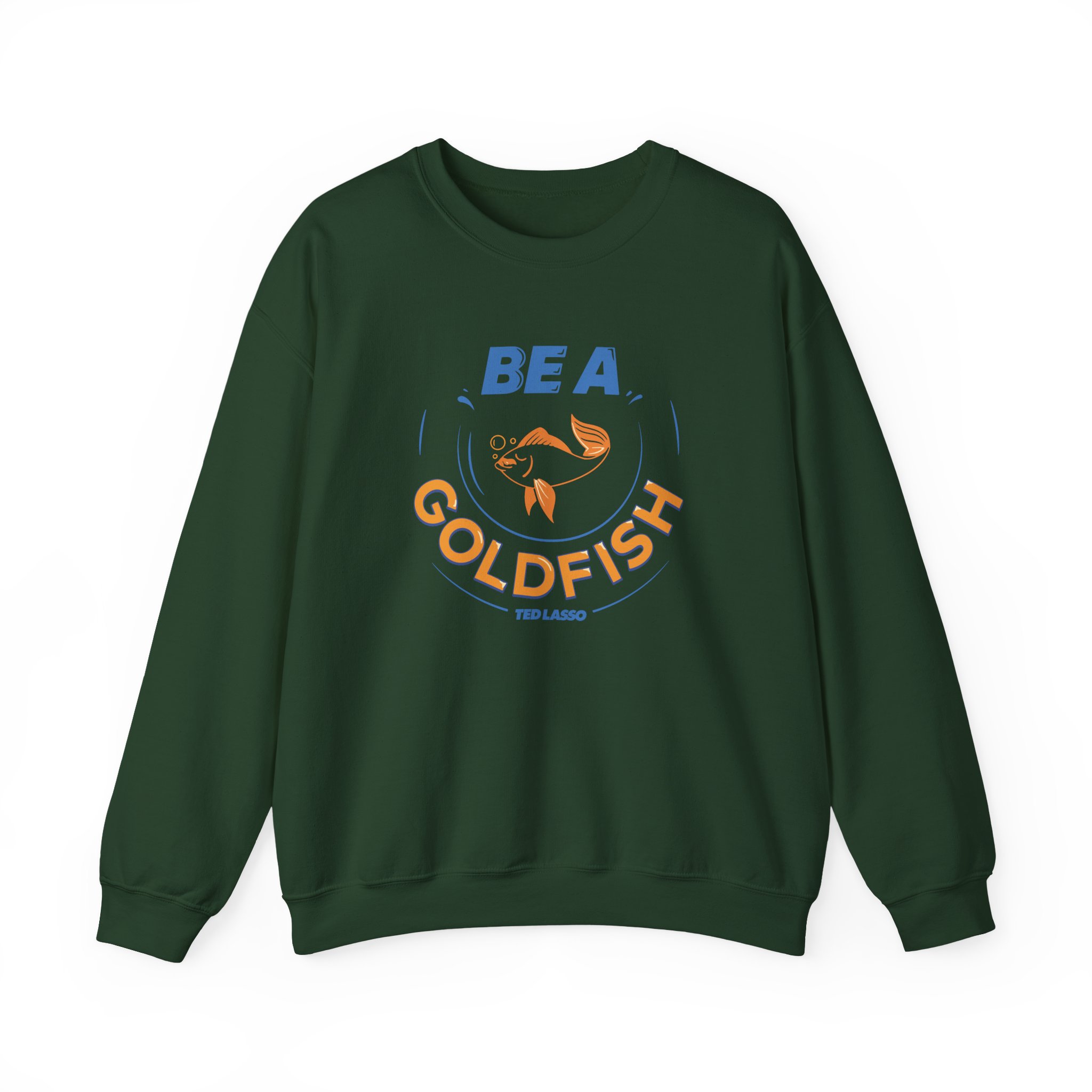Ted Lasso Be a Goldfish Unisex Heavy Blendâ„¢ Crewneck Sweatshirt