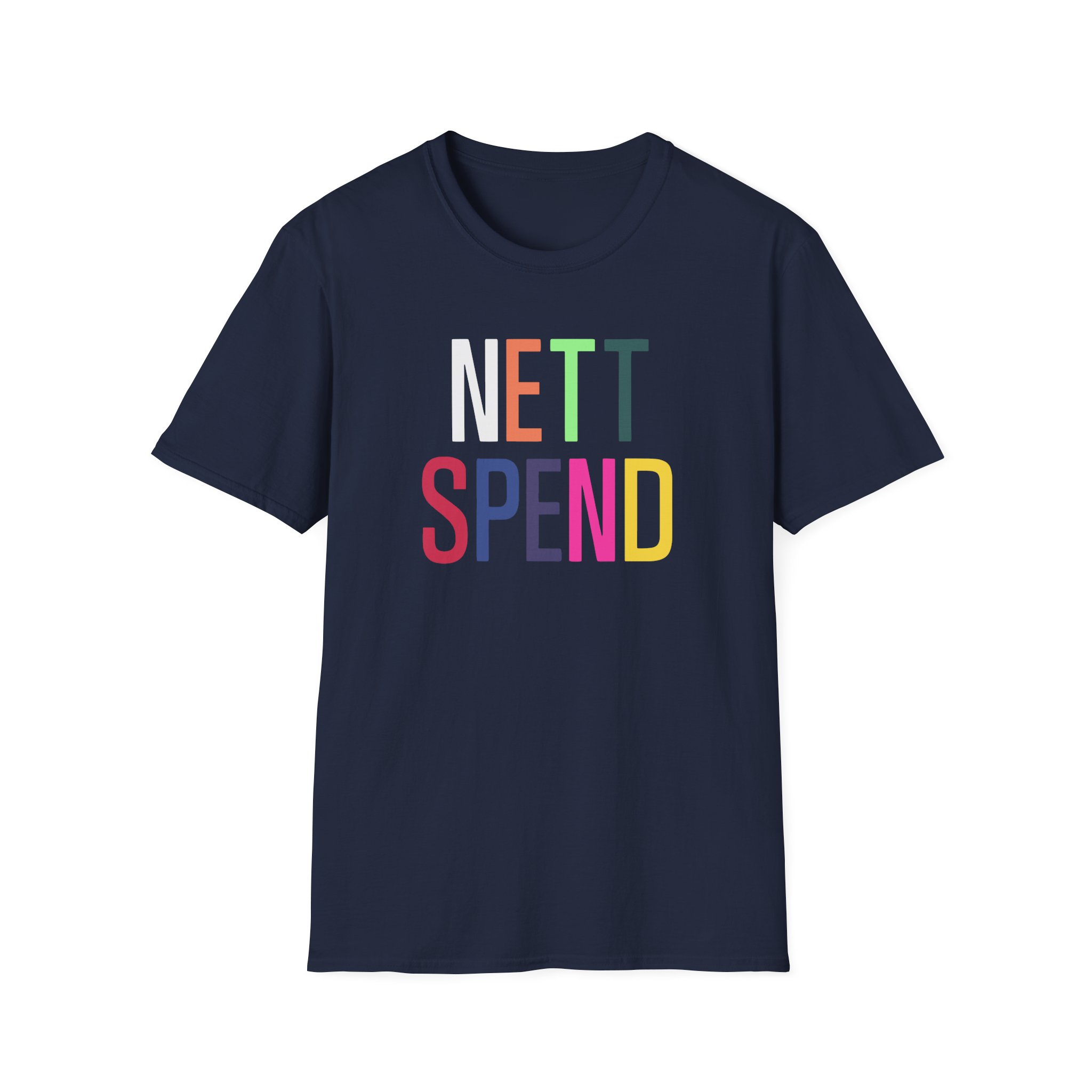 Nettspend Rainbow Unisex Softstyle T-Shirt