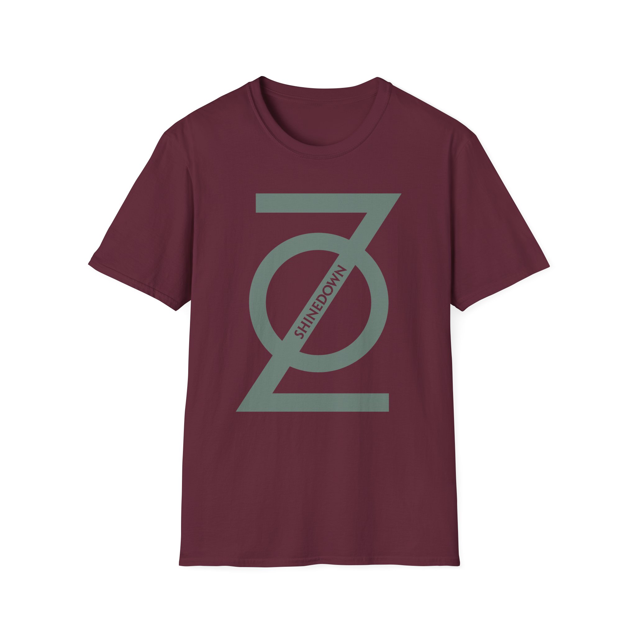 Shinedown Secondary Z Logo Unisex Softstyle T-Shirt
