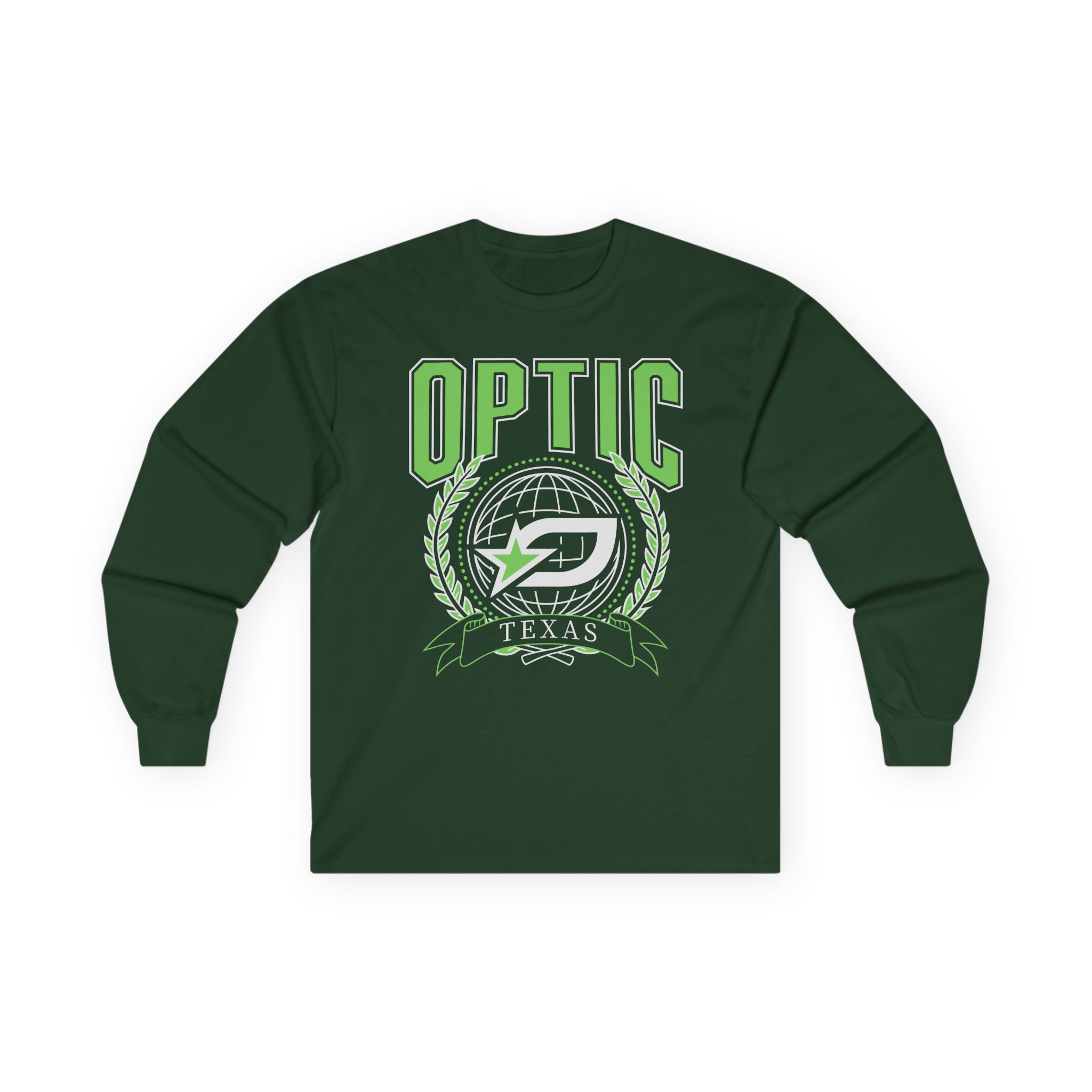 Optic Texas Unisex Ultra Cotton Long Sleeve Tee
