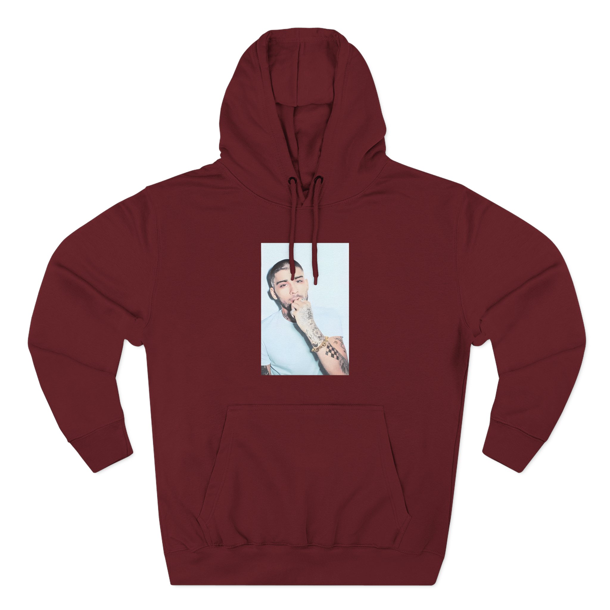 Zayn Malik Photo Three-Panel Fleece Hoodie