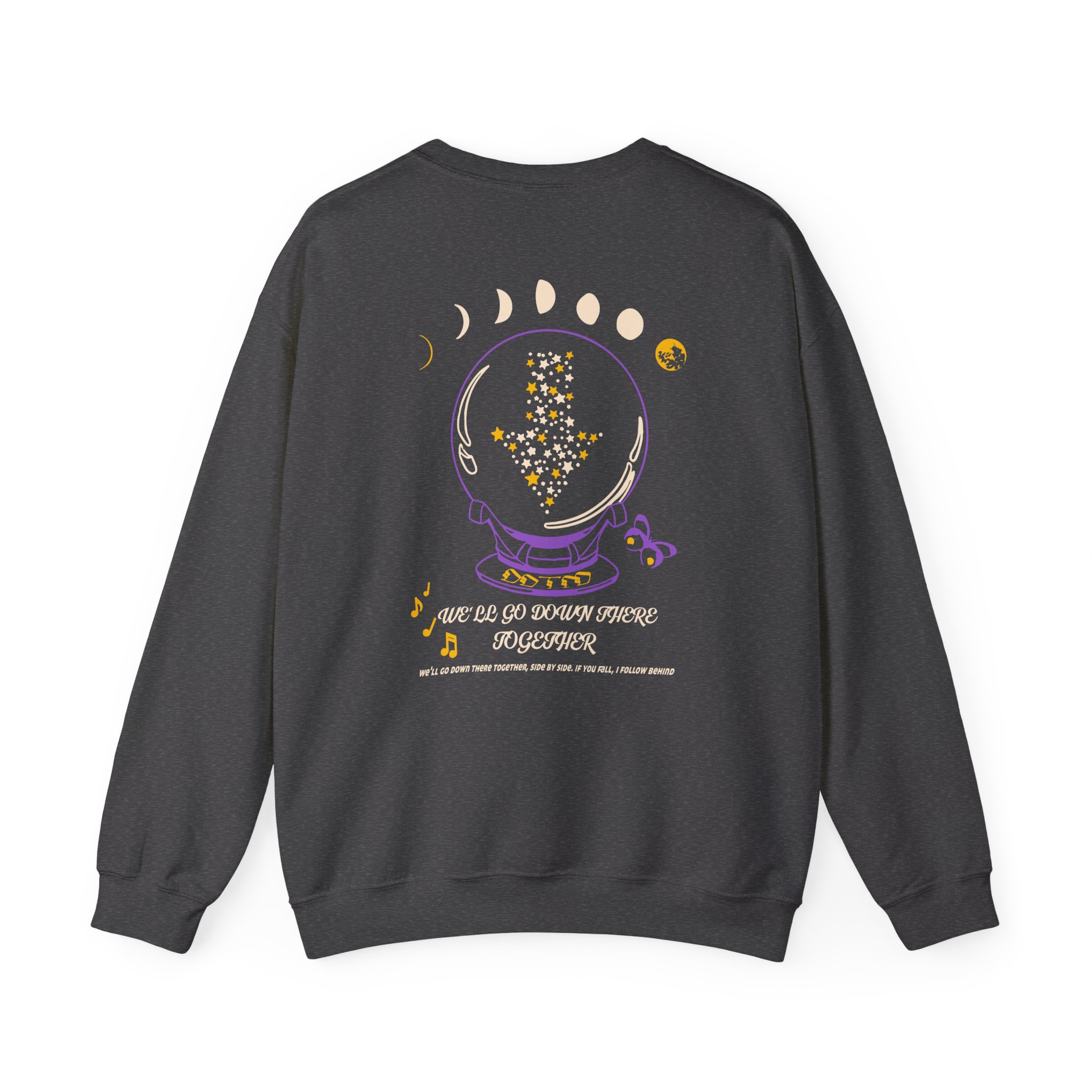 Foxing Crystal Ball Unisex Heavy Blendâ„¢ Crewneck Sweatshirt