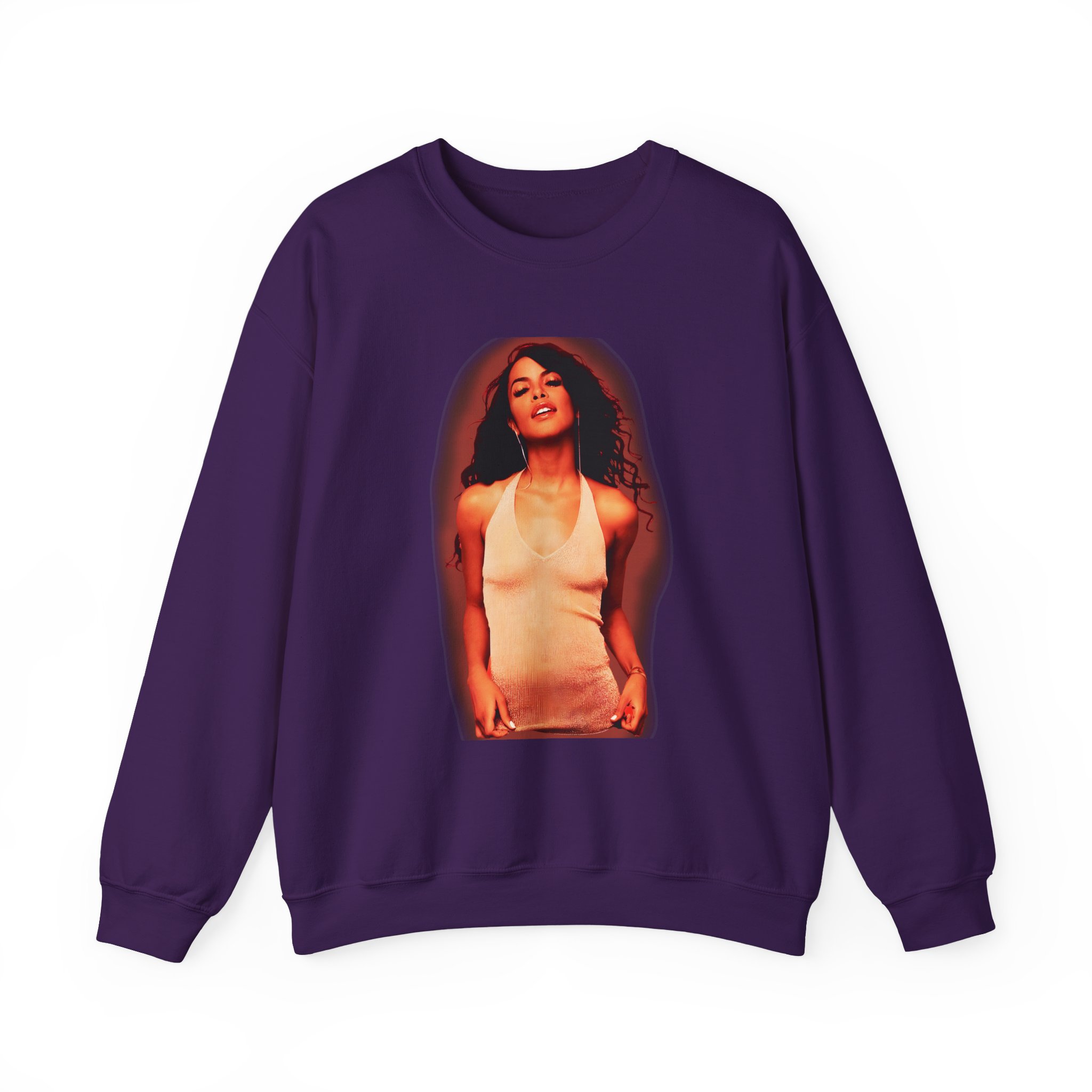 Aaliyah Glow LS Unisex Heavy Blendâ„¢ Crewneck Sweatshirt