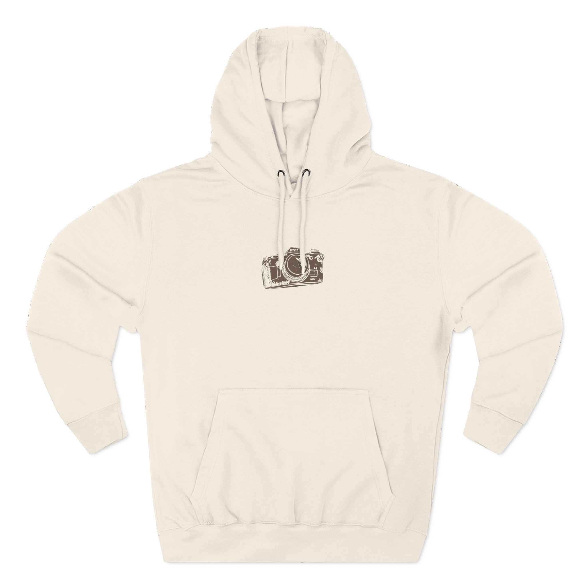 BB DTMF Three-Panel Fleece Hoodie
