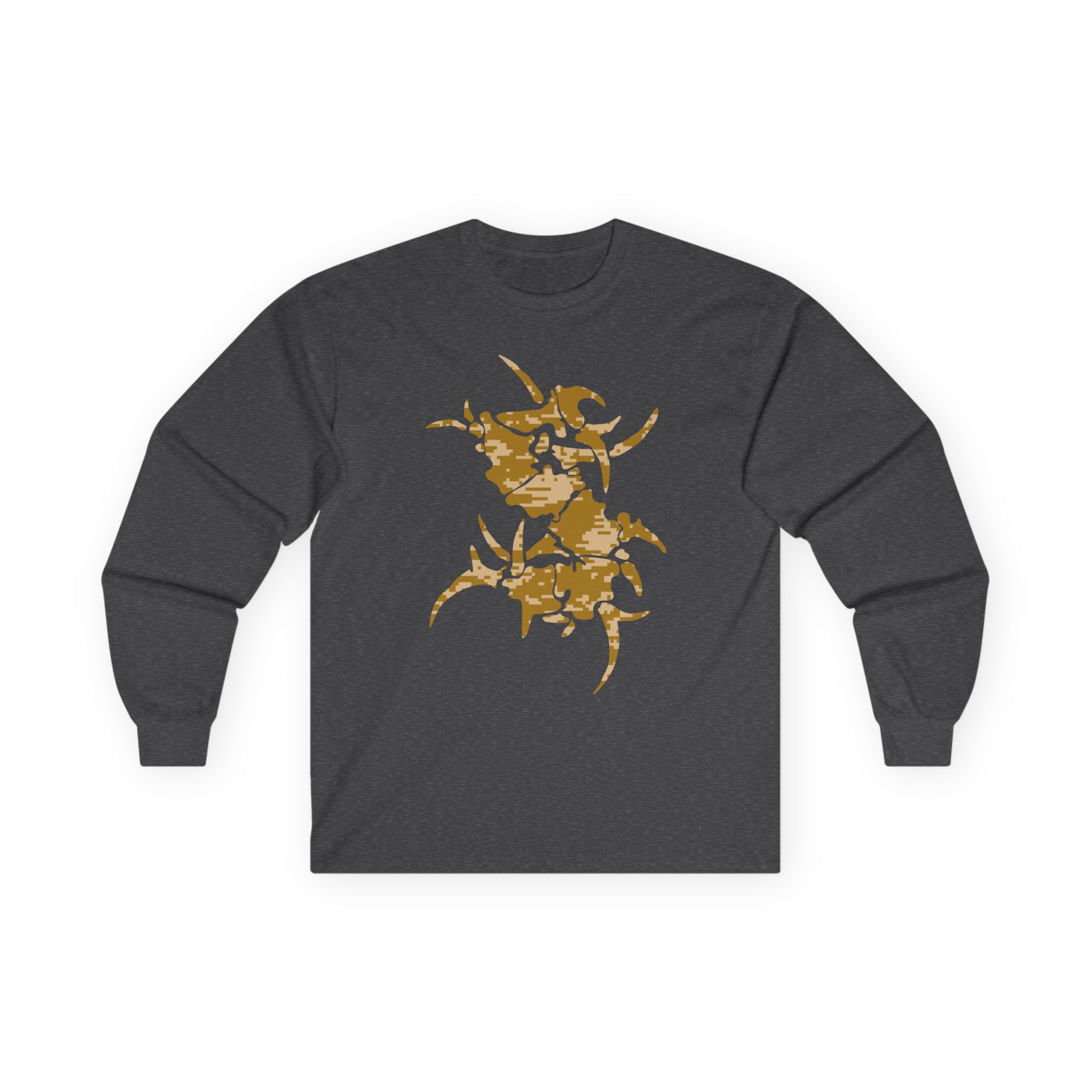 Sepultura Desert Camo S Logo Unisex Ultra Cotton Long Sleeve Tee