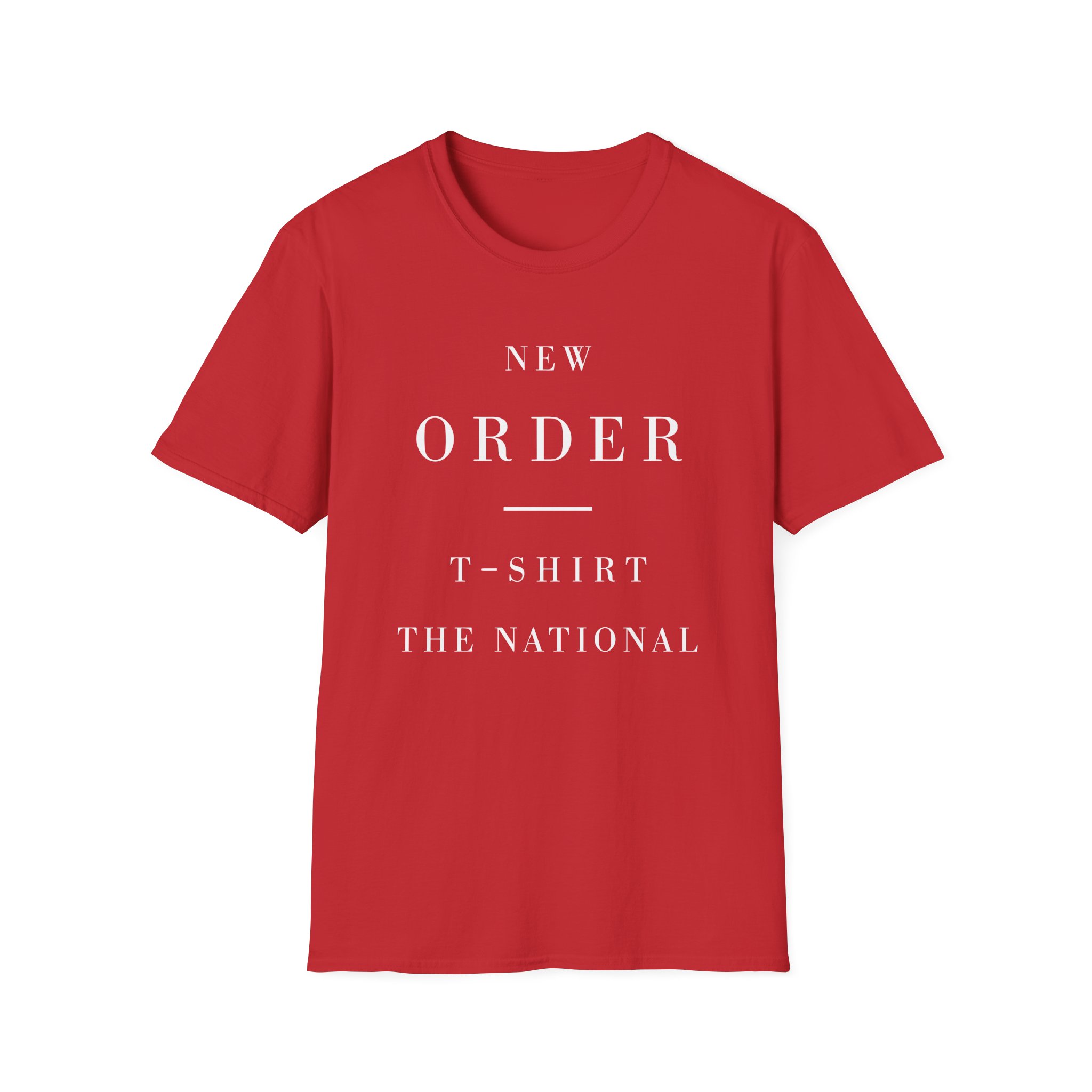 The National New Order Unisex Softstyle T-shirt
