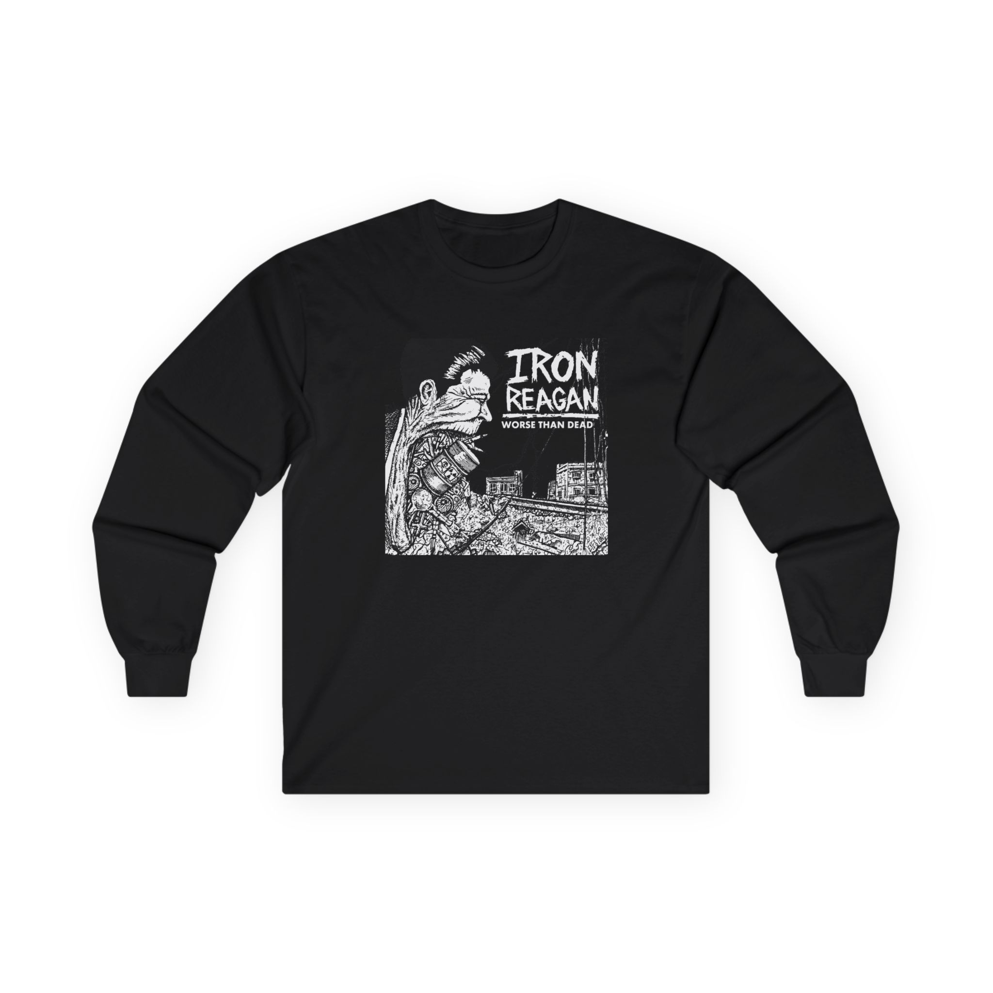 Iron Reagan Worse Than Dead Unisex Ultra Cotton Long Sleeve Tee