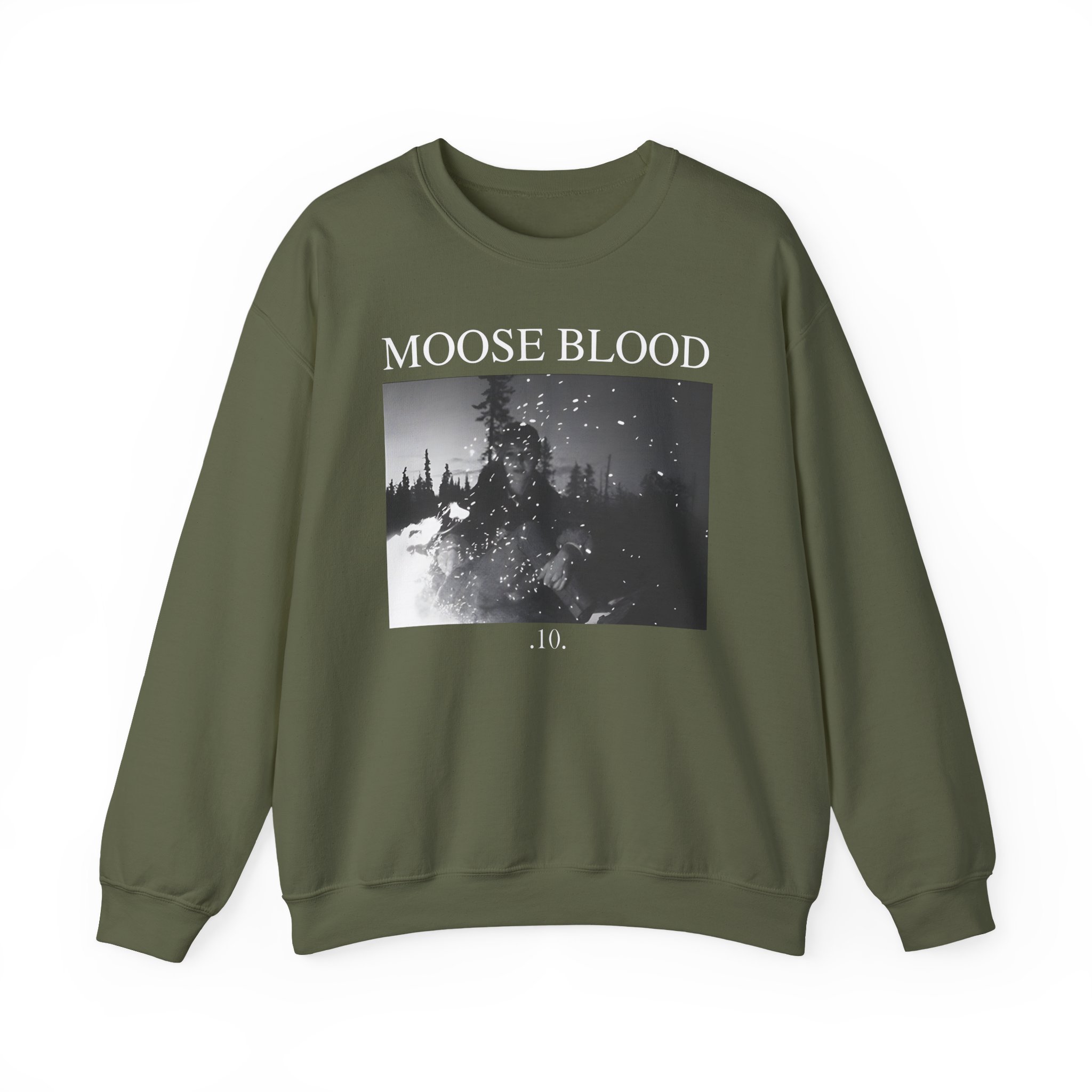 Moose Blood Ikyim 10th Anniversary Shows Unisex Heavy Blendâ„¢ Crewneck Sweatshirt