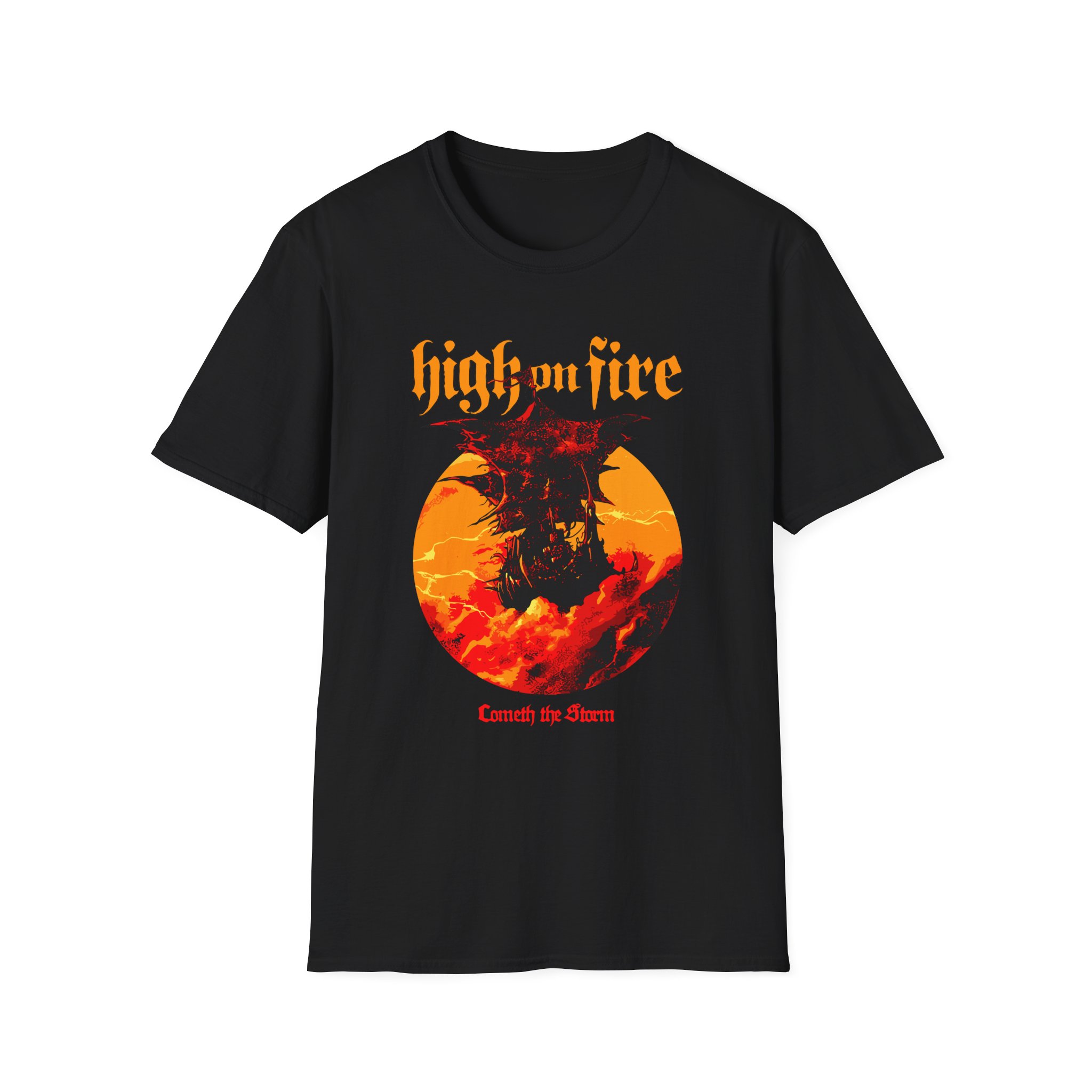 High on Fire Cometh the Storm Unisex Softstyle T-Shirt