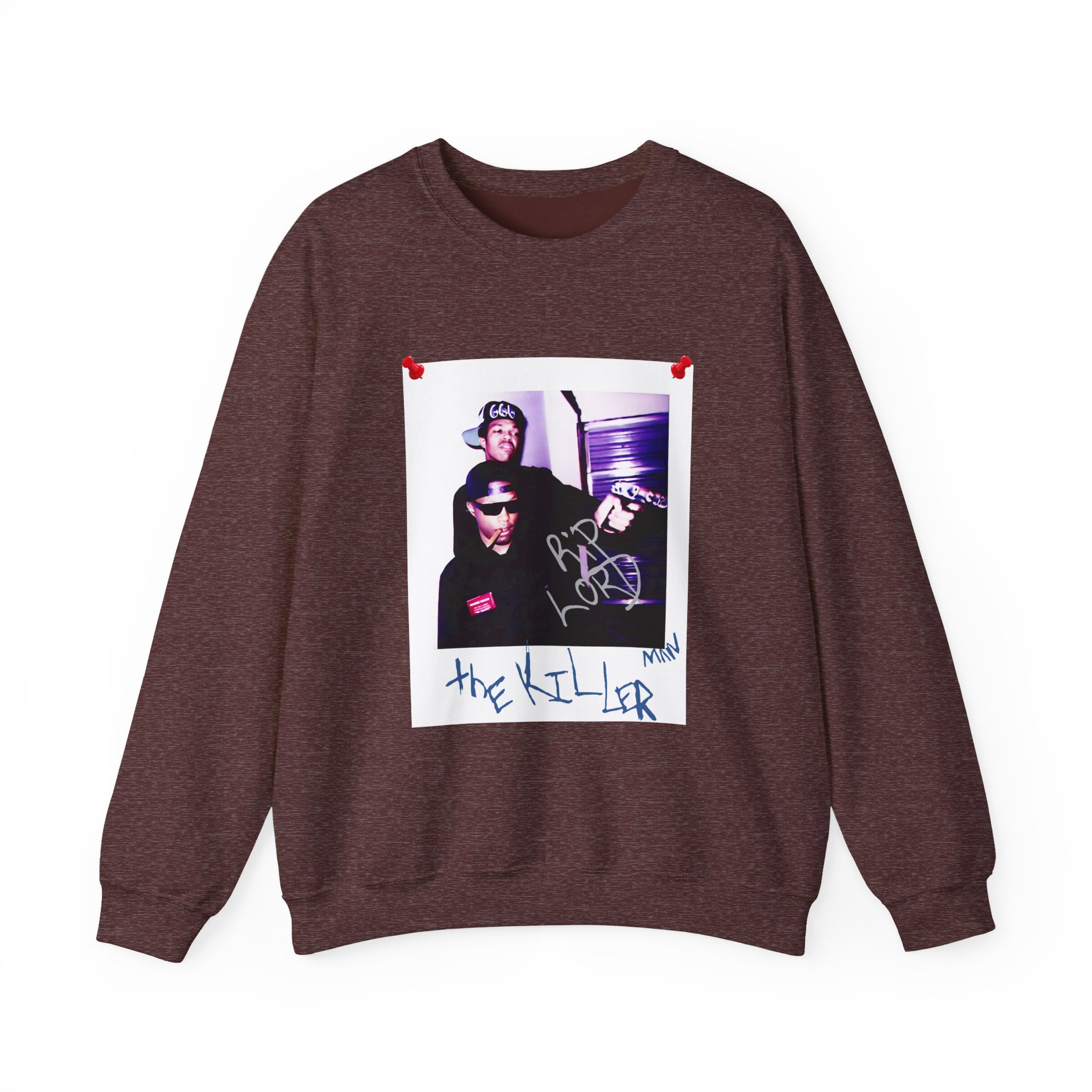 Three 6 Mafia the Killer Unisex Heavy Blendâ„¢ Crewneck Sweatshirt
