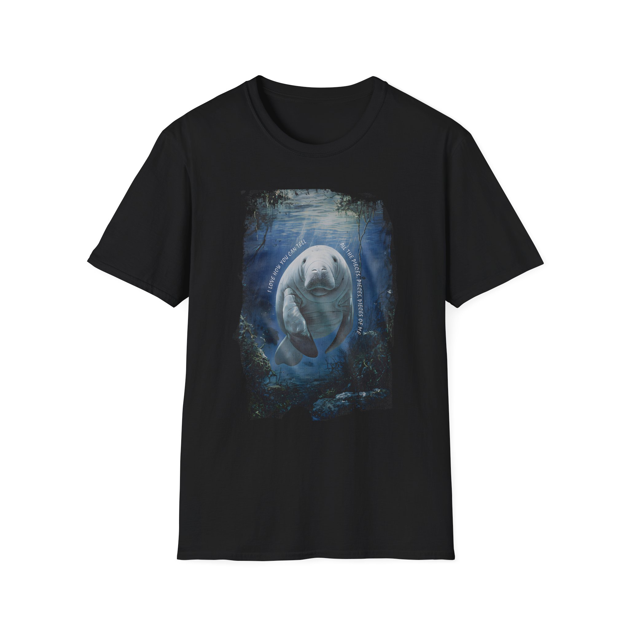 Ashlee Simpson Pieces of Me Manatee Unisex Softstyle T-Shirt