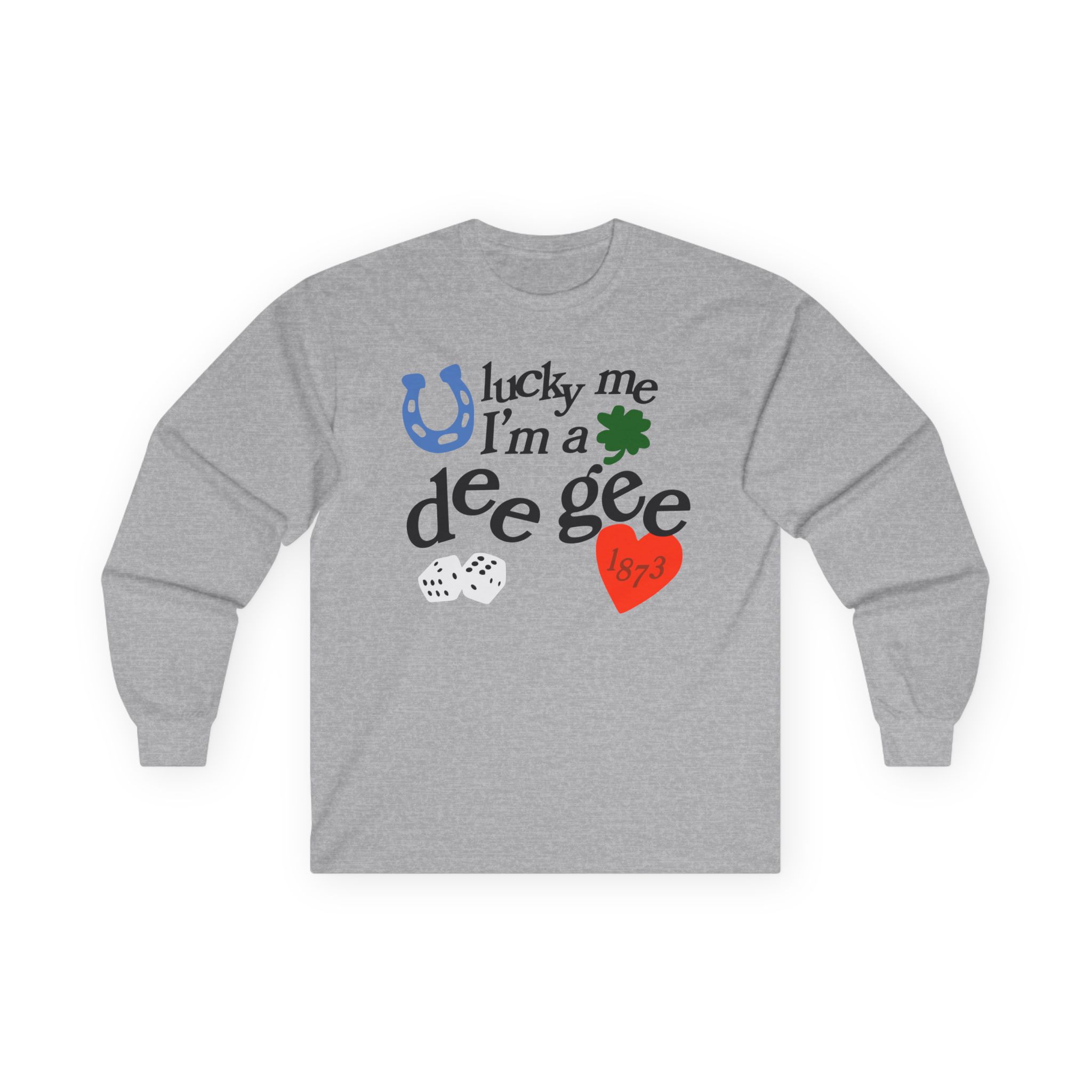 Delta Gamma Lucky Me Unisex Ultra Cotton Long Sleeve Tee