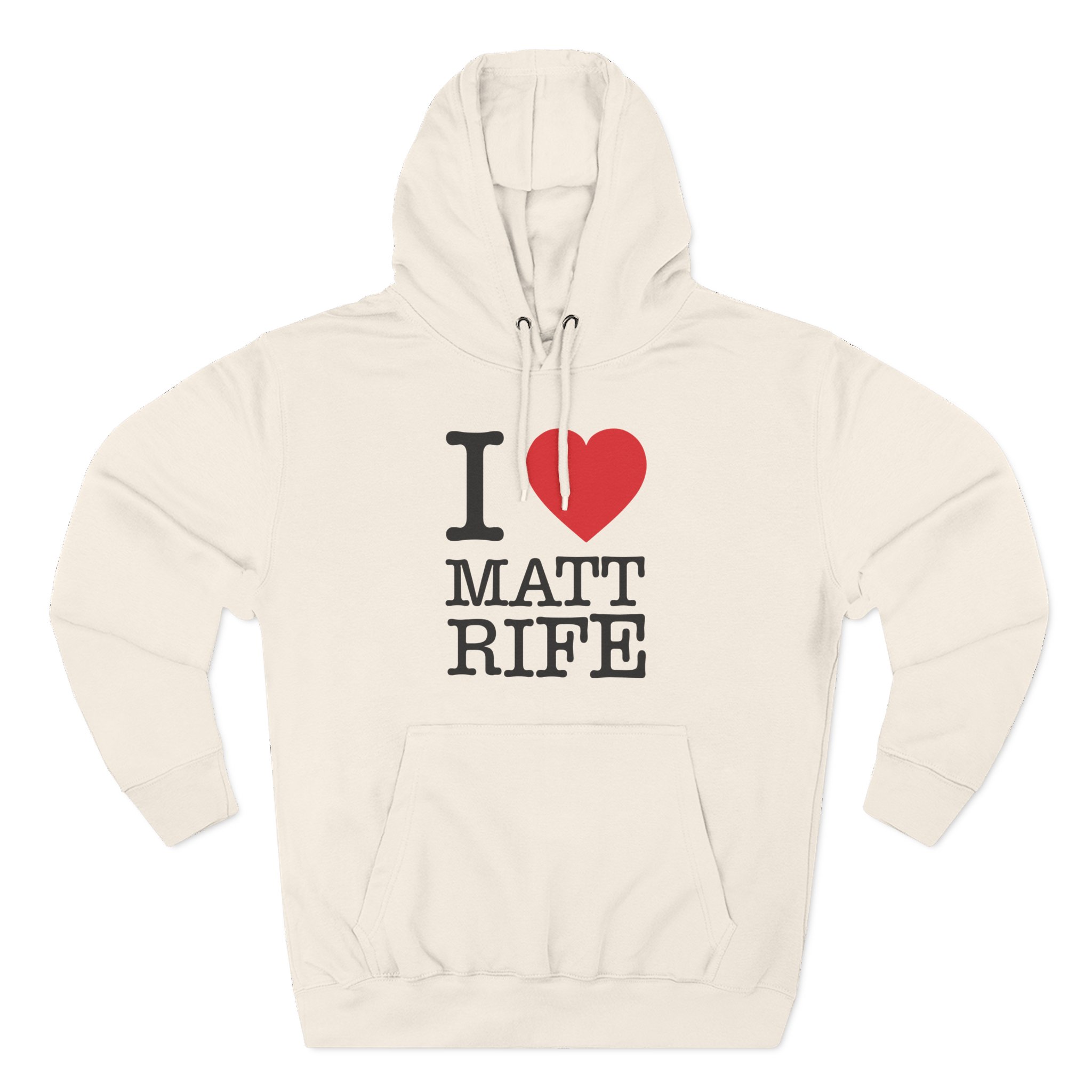 Matt Rife Fan Club Three-Panel Fleece Hoodie
