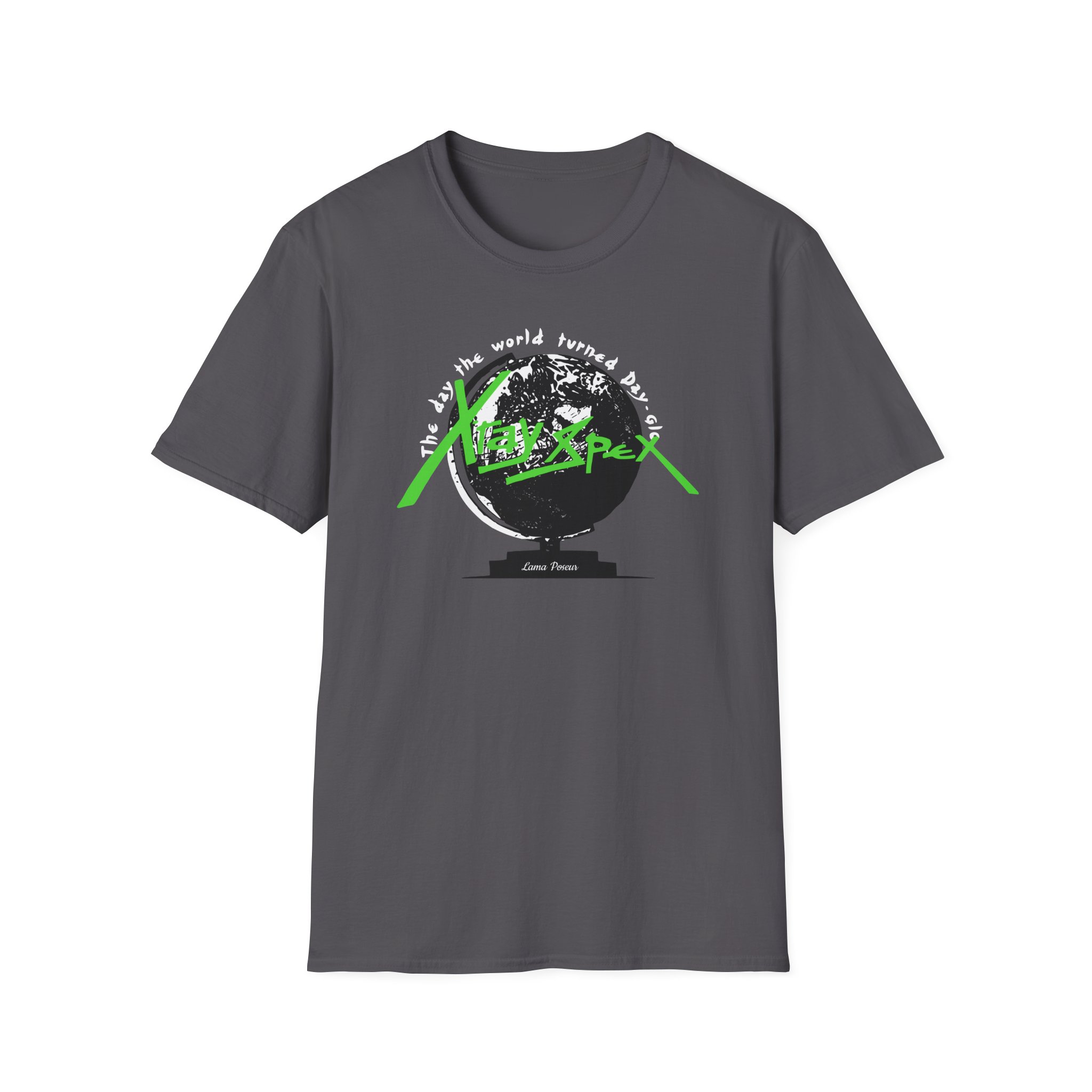 X-ray Spex Day-Glo Globe Unisex Softstyle T-Shirt