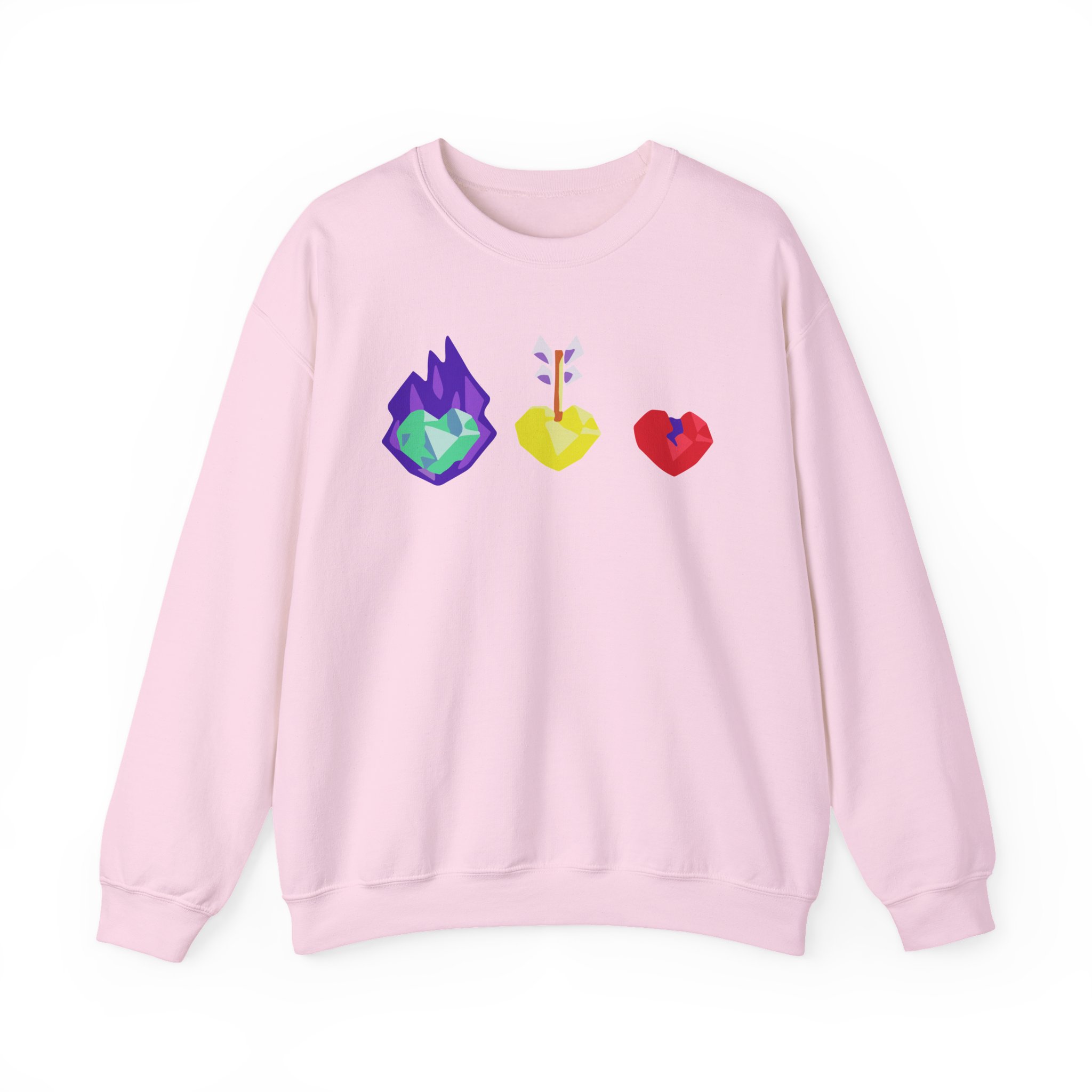 Grian 3 Lives Unisex Heavy Blendâ„¢ Crewneck Sweatshirt