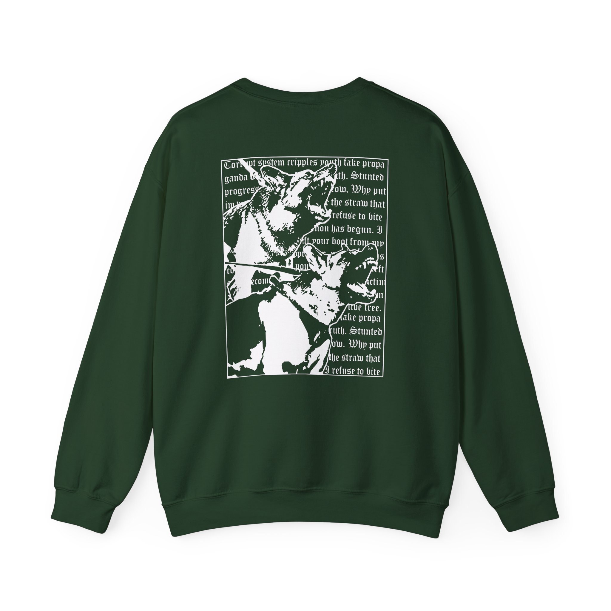 Jesus Piece Oppressor Unisex Heavy Blendâ„¢ Crewneck Sweatshirt