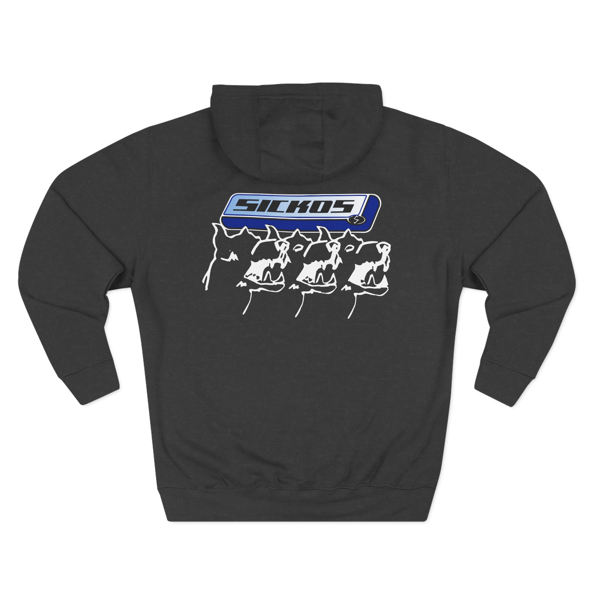 Sickos Three-Panel Fleece Hoodie
