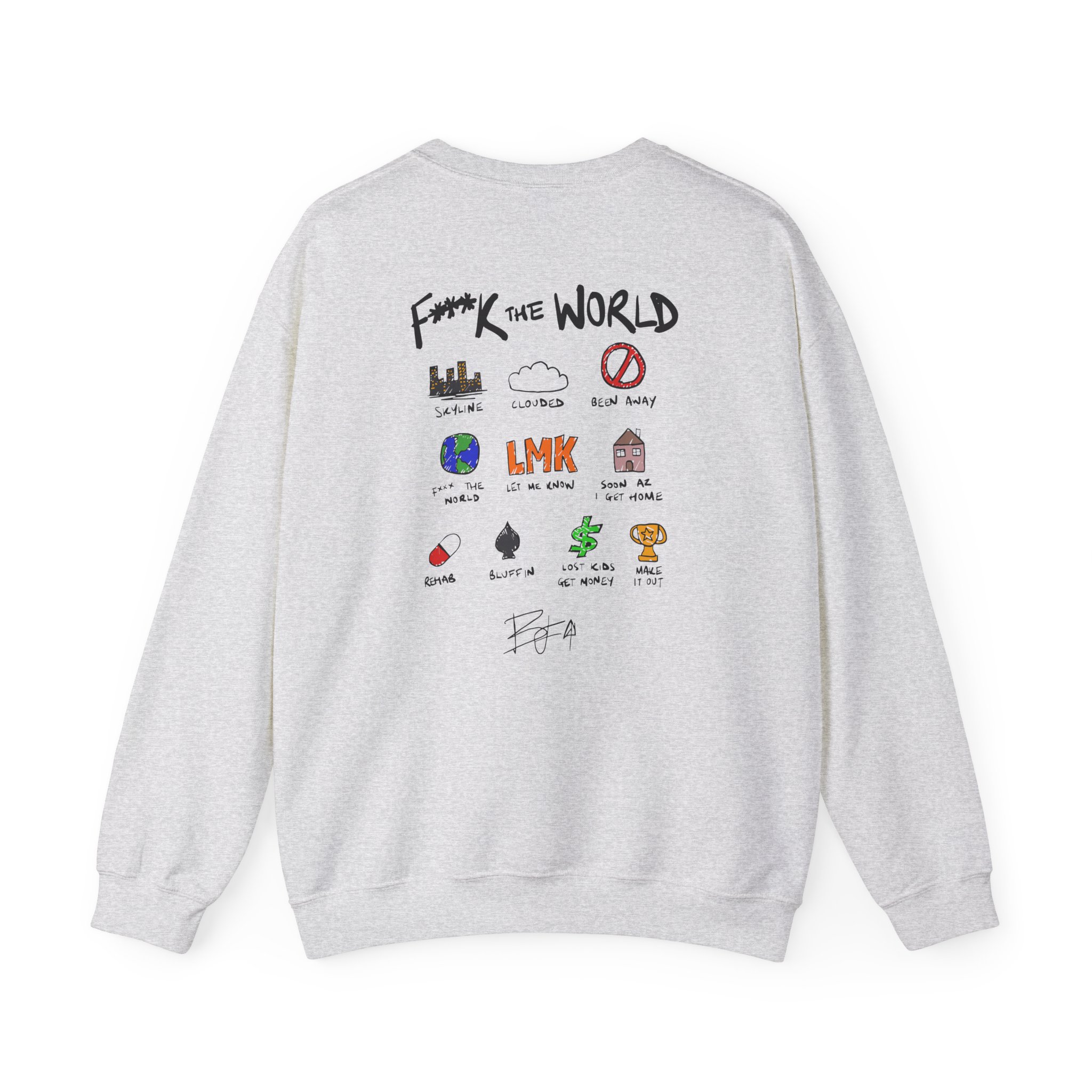 Brent Faiyaz Ftw Notebook Unisex Heavy Blendâ„¢ Crewneck Sweatshirt