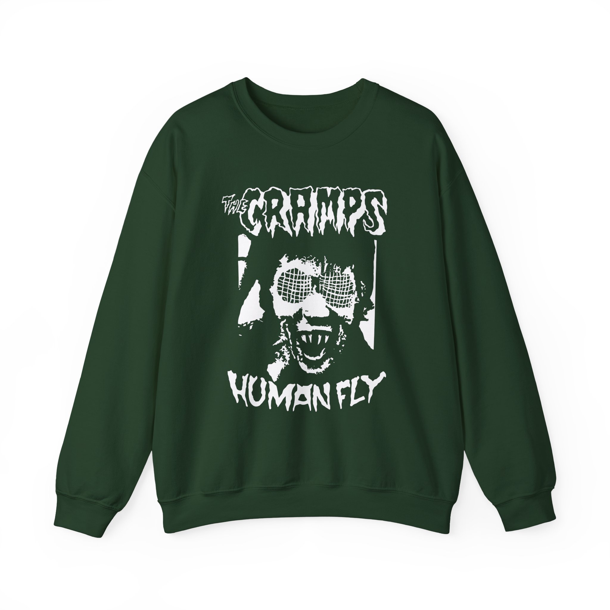 The Cramps Human Fly Unisex Heavy Blendâ„¢ Crewneck Sweatshirt