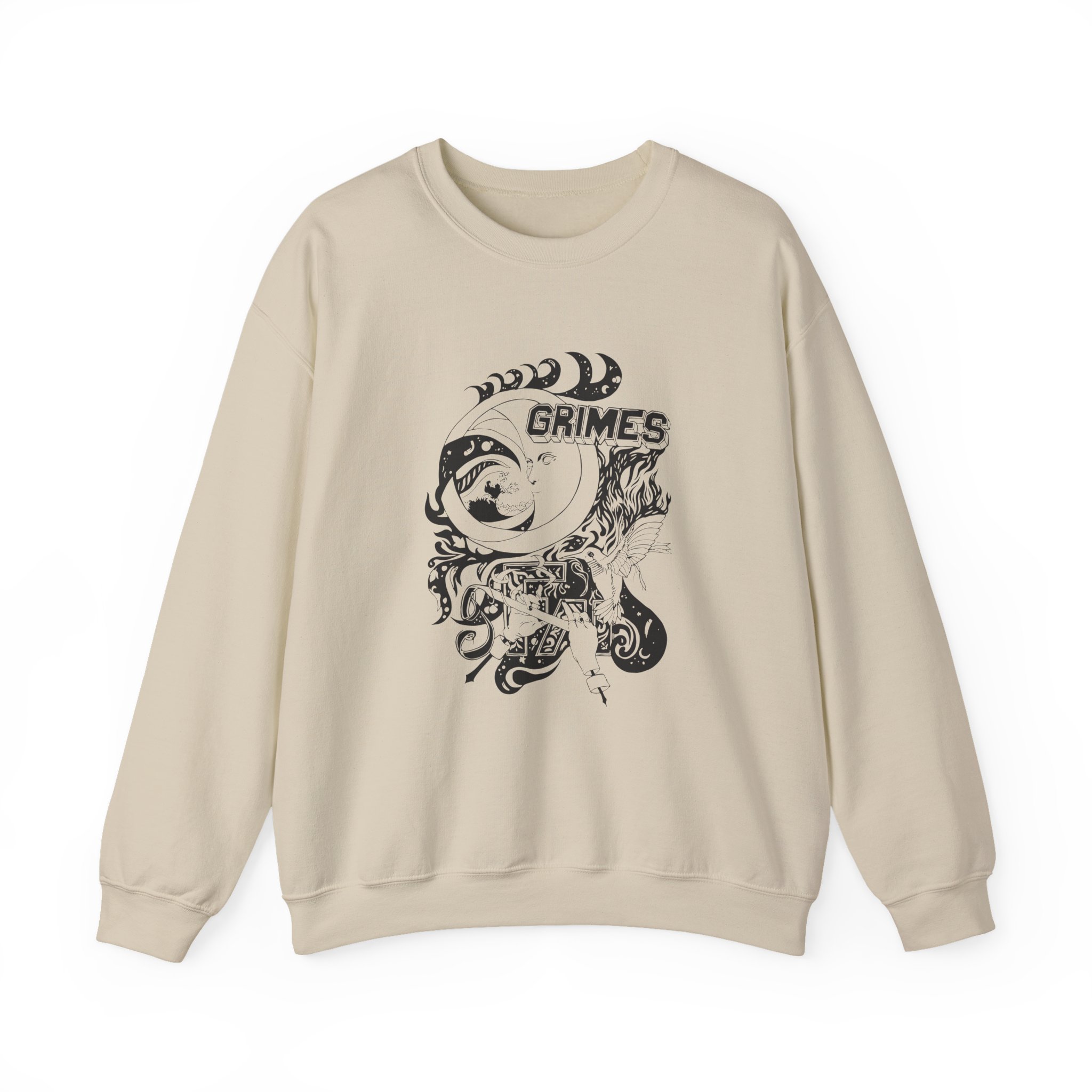 Grimes Unisex Heavy Blend Crewneck Sweatshirt