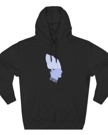 The Early November Leaf Head Three-Panel Fleece Hoodie