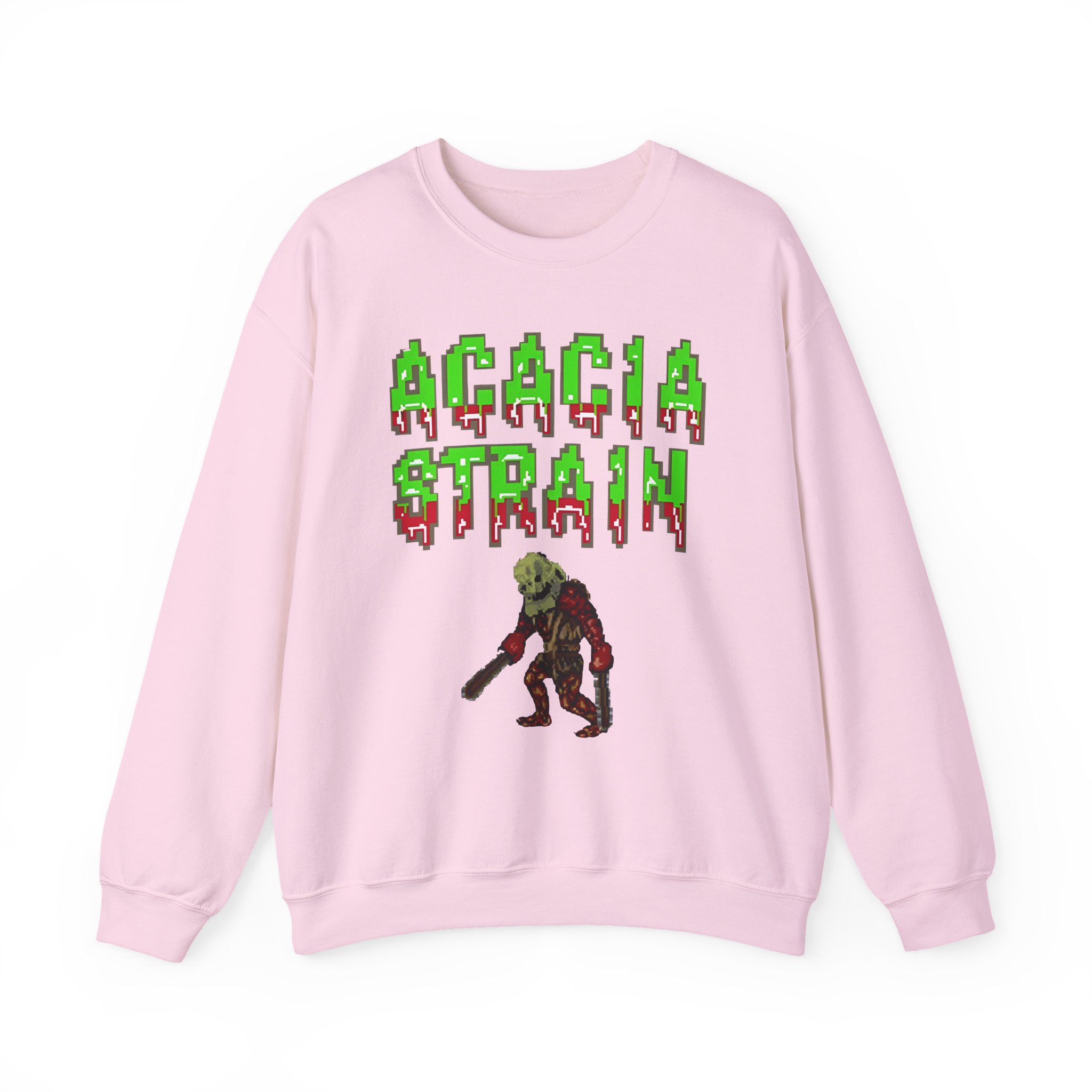 The Acacia Strain Splatterhouse Unisex Heavy Blendâ„¢ Crewneck Sweatshirt
