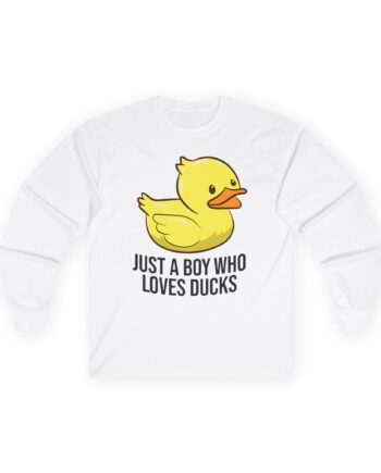 Duckboy Unisex Ultra Cotton Long Sleeve Tee