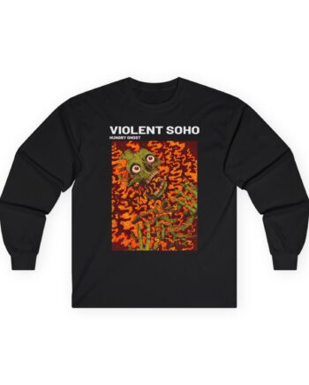 Unisex Ultra Cotton Violent Soho Hungry Ghost Long Sleeve Tee