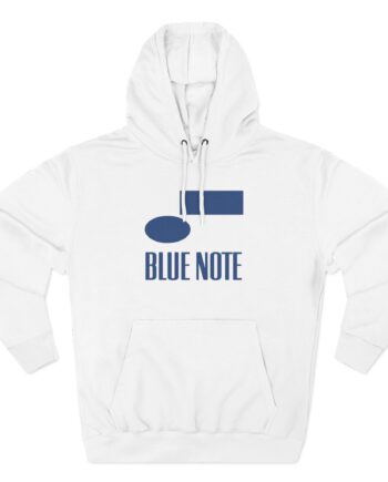 Blue Note Records Three-Panel Fleece Hoodie