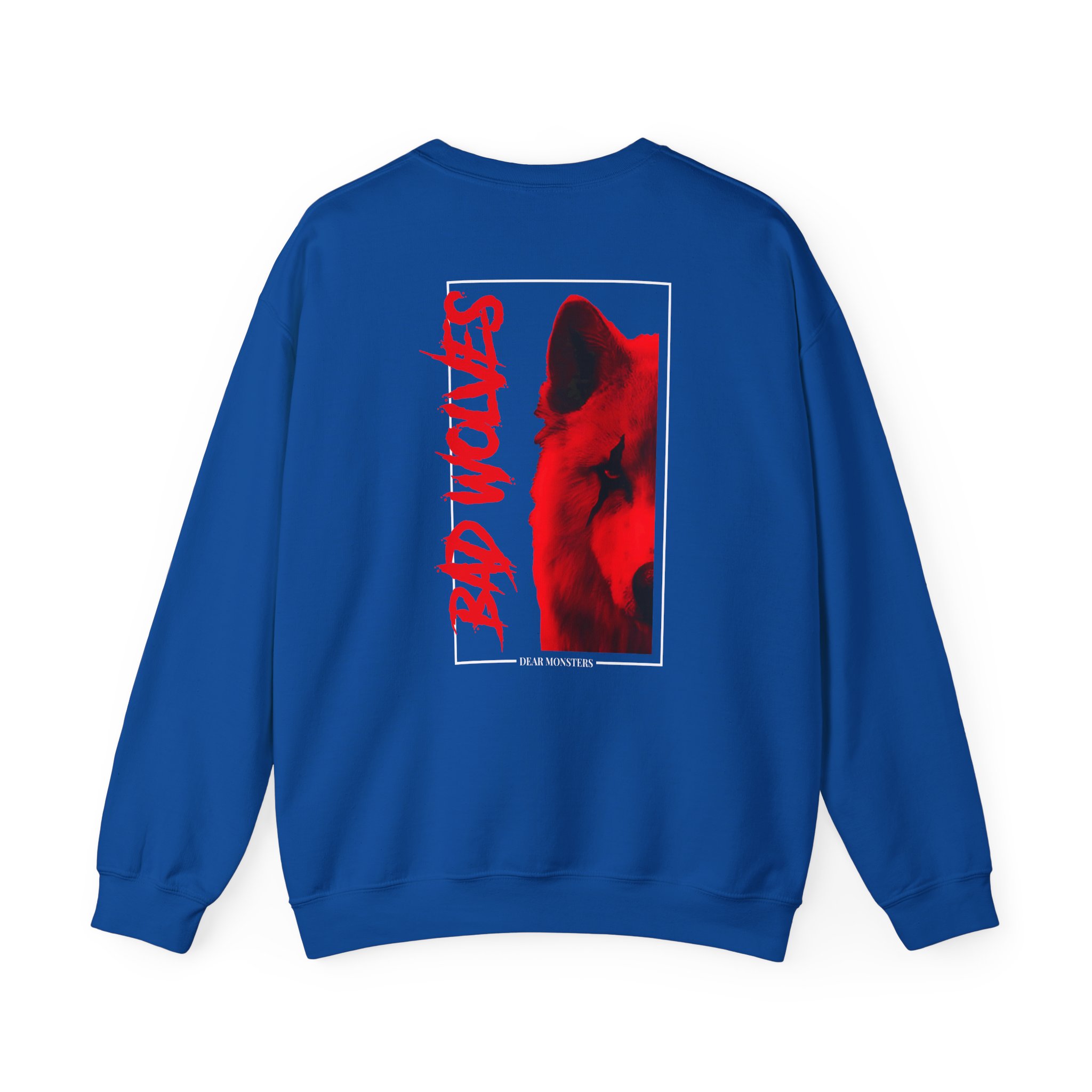 Bad Wolves Dear Monsters Album Unisex Heavy Blendâ„¢ Crewneck Sweatshirt