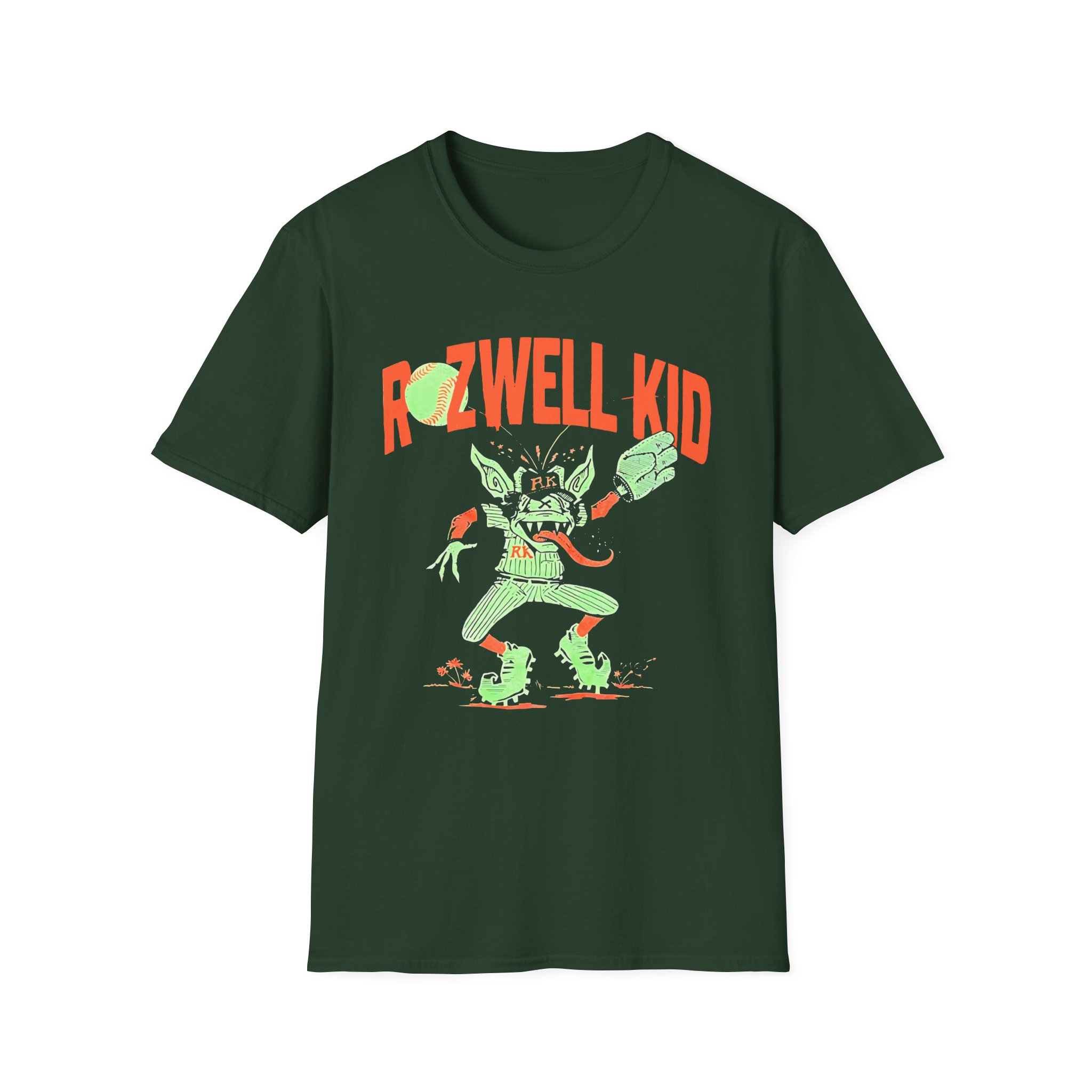 Rozwell Kid Baseball Goblin Unisex Softstyle T-Shirt