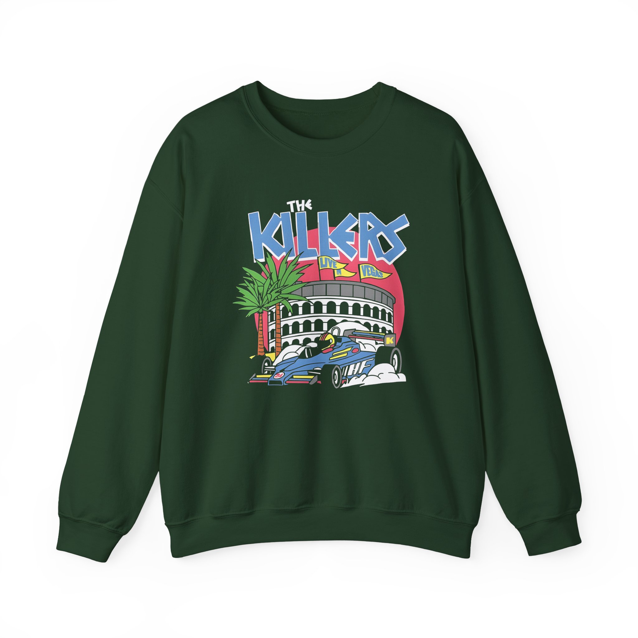 TK Hot Fuss Race Car Unisex Heavy Blendâ„¢ Crewneck Sweatshirt