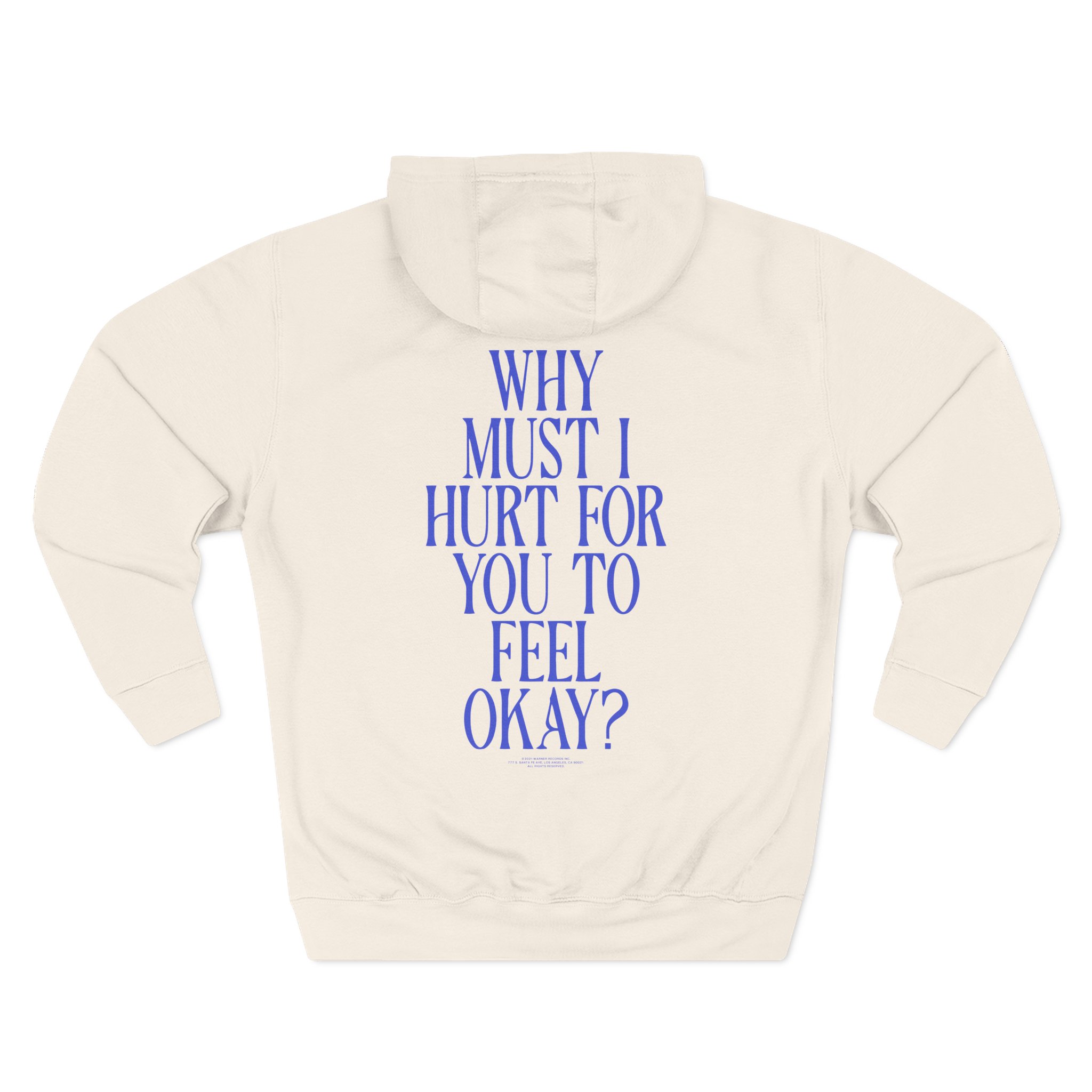 Joshua Bassett Why Must I Hurt Three-Panel Fleece Hoodie