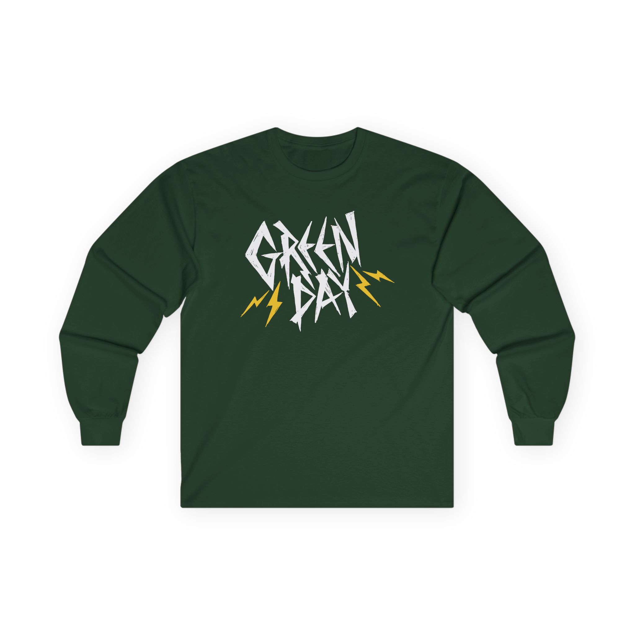 Green Day Bolt Logo Unisex Ultra Cotton Long Sleeve Tee