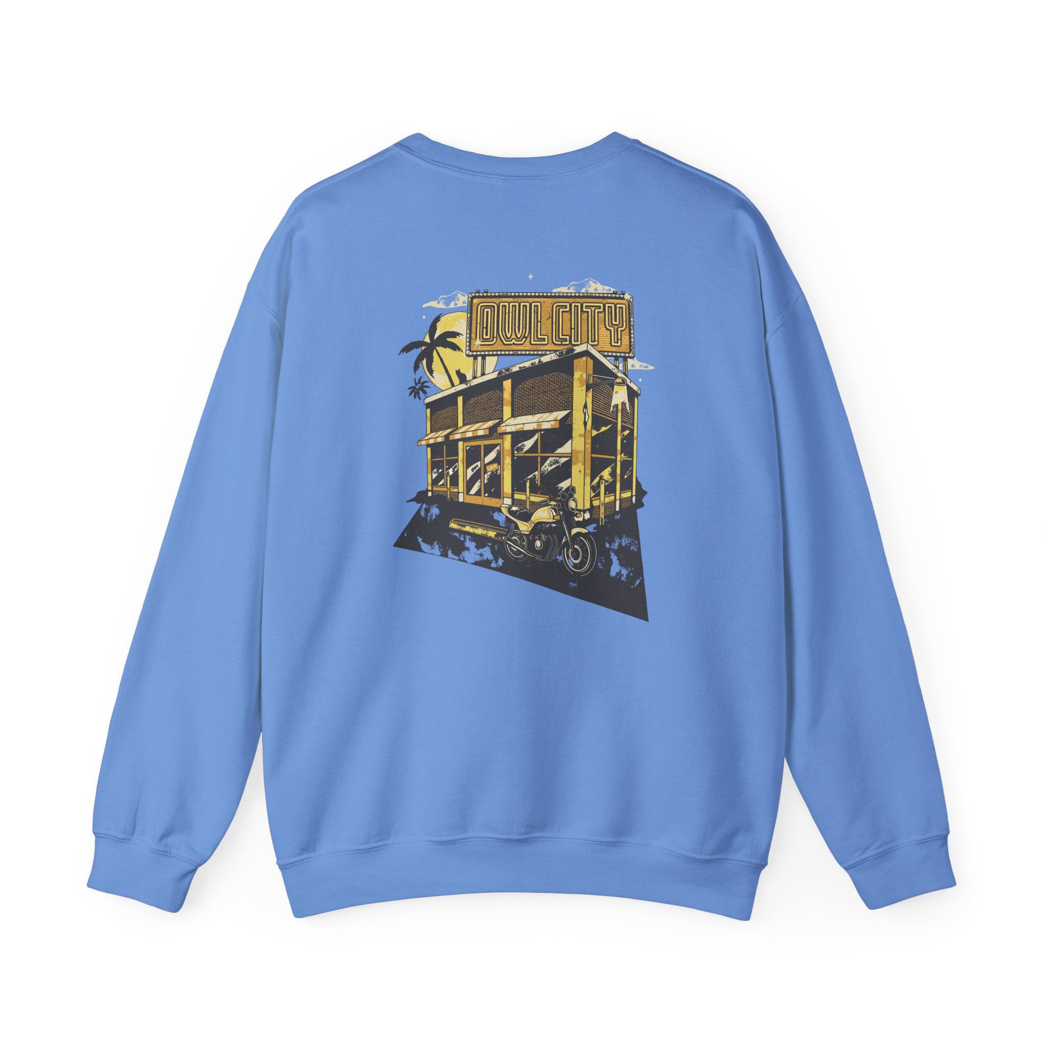 Owl City Coco Moon Storefront Unisex Heavy Blendâ„¢ Crewneck Sweatshirt