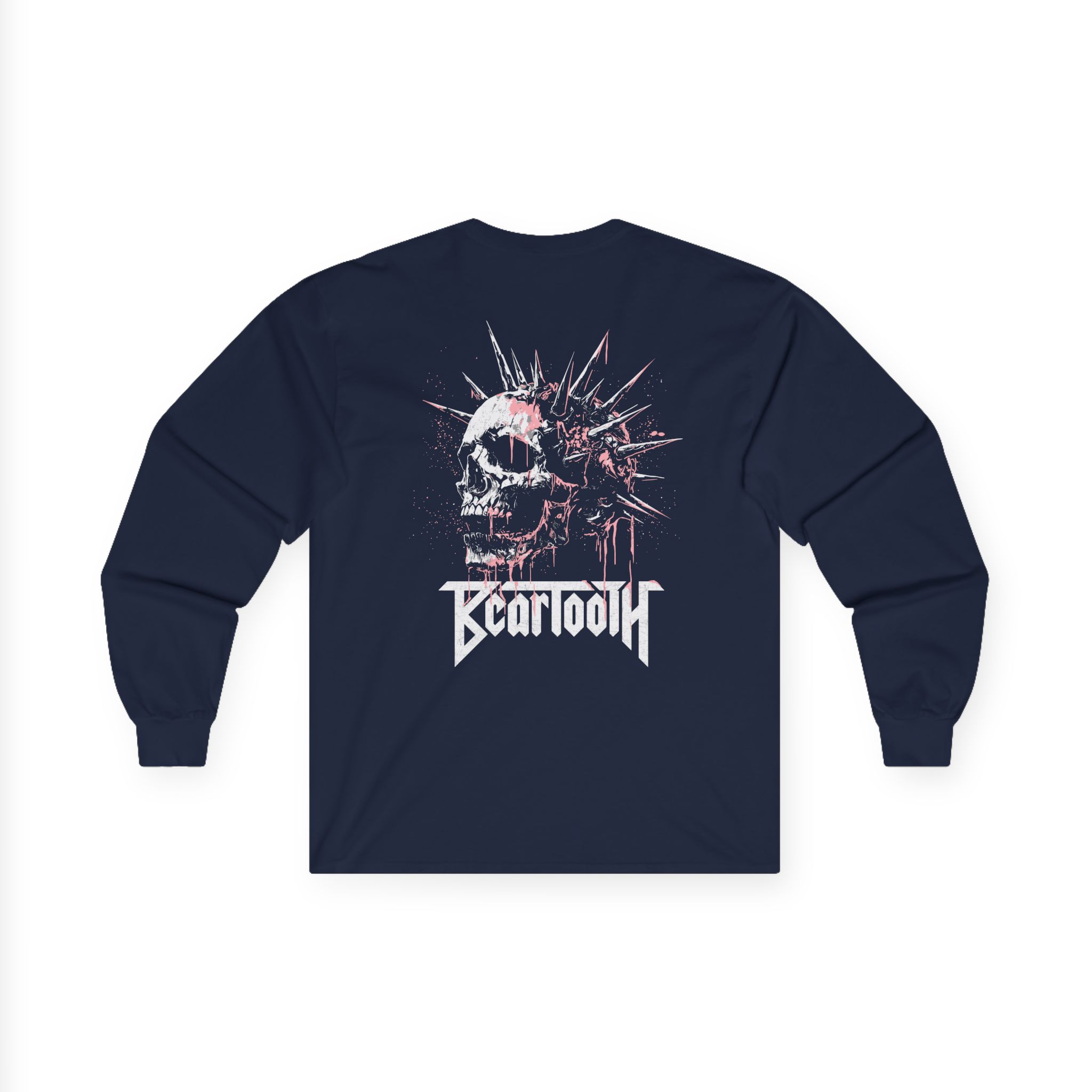 Beartooth Spike Skull Unisex Ultra Cotton Long Sleeve Tee