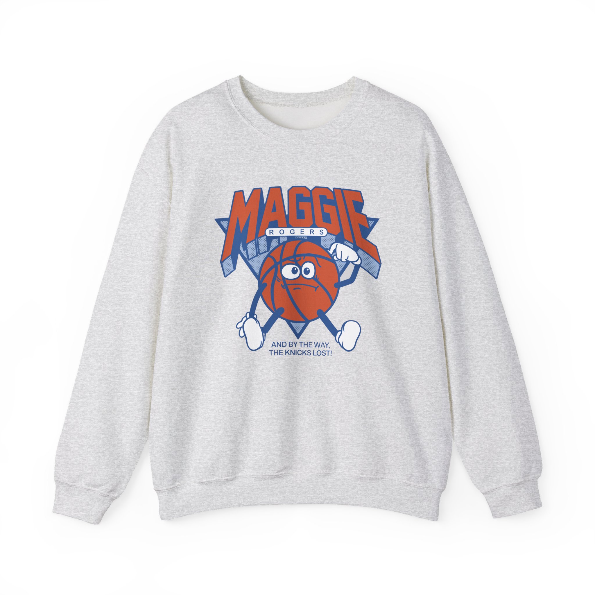 Maggie Rogers and by the Way the Knicks Lost Unisex Heavy Blendâ„¢ Crewneck Sweatshirt