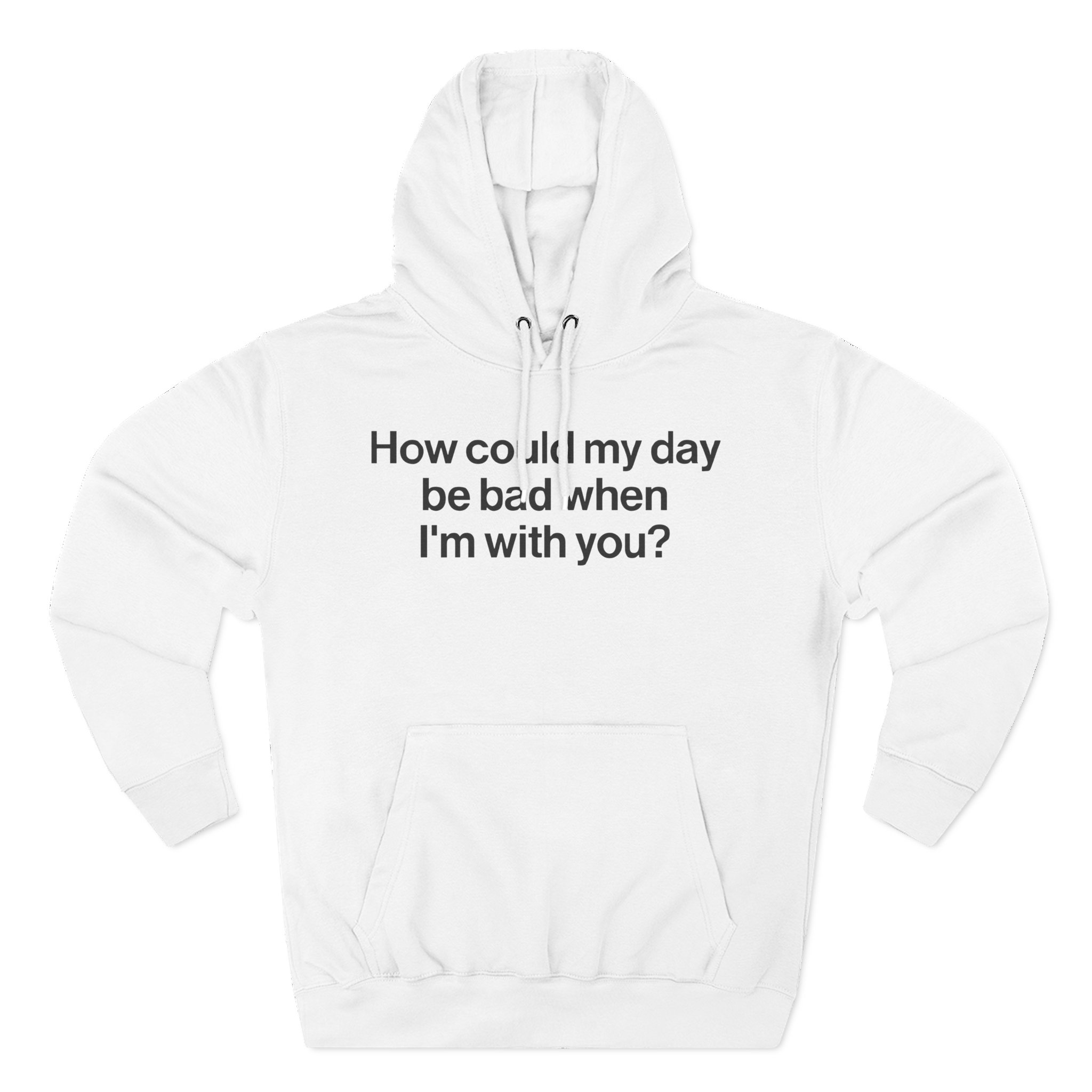 Wave to Earth Three-Panel Fleece Hoodie