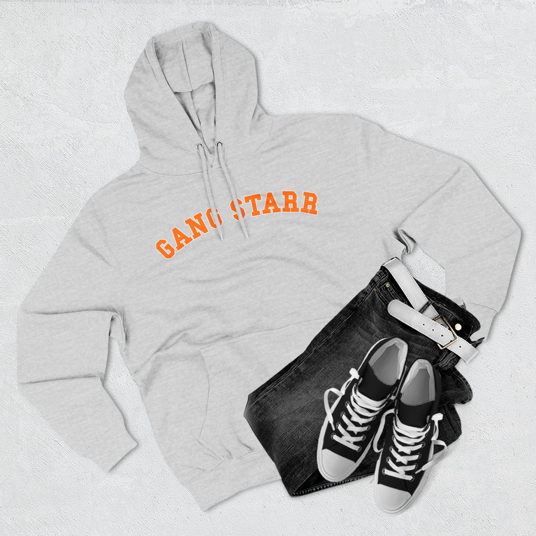 Gang Starr Three-Panel Fleece Hoodie