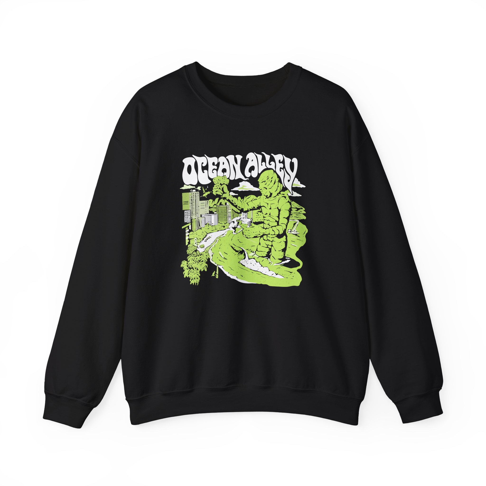 Ocean Alley Attack of the Ocean Man Unisex Heavy Blendâ„¢ Crewneck Sweatshirt