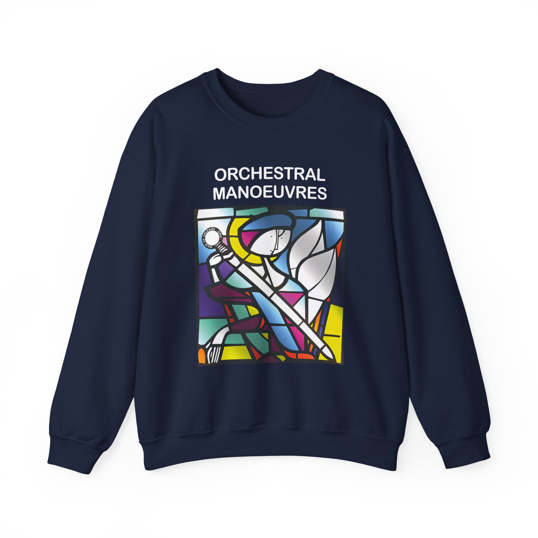 Omd Orchestral Manoeuvres Unisex Heavy Blendâ„¢ Crewneck Sweatshirt