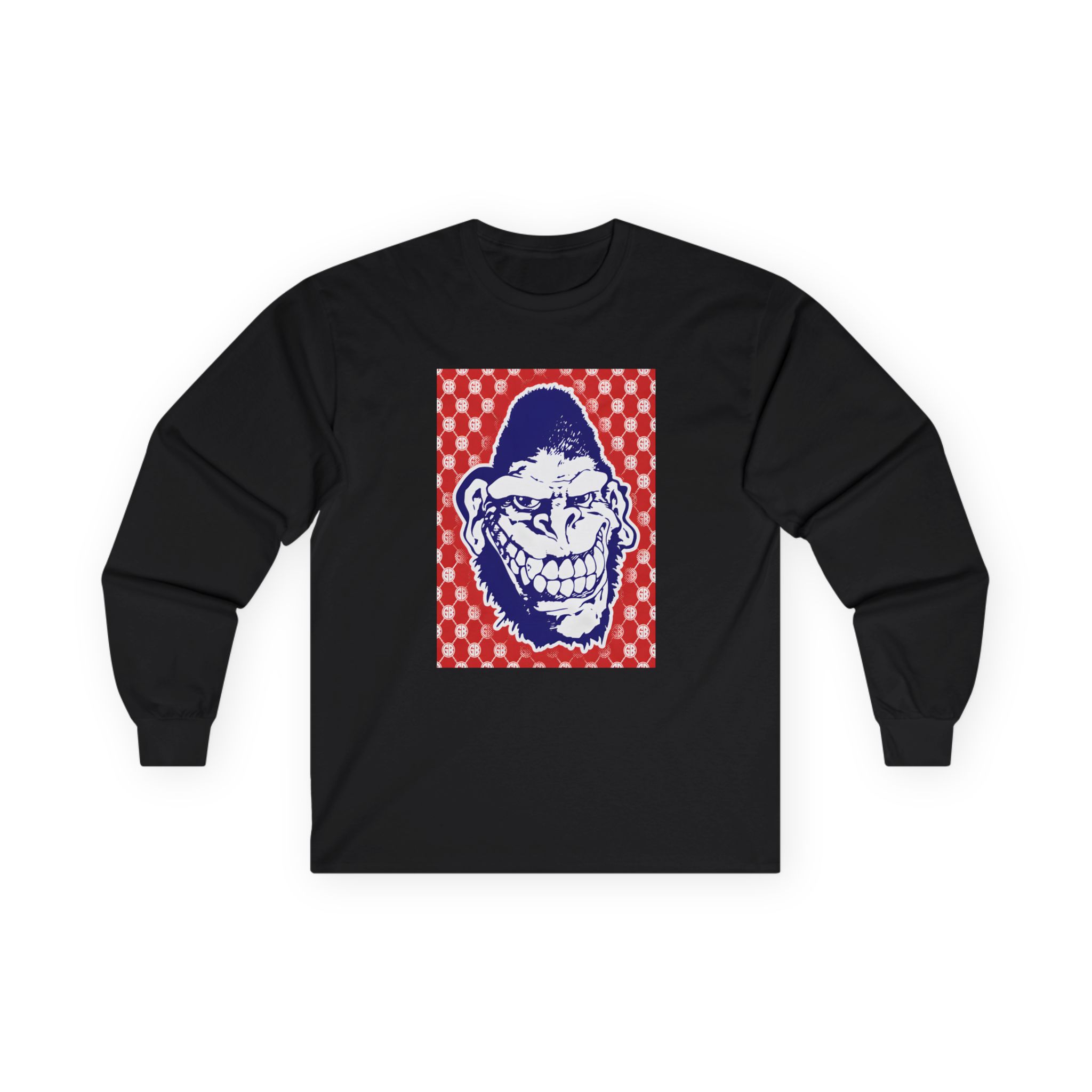 Gorilla Biscuits Gb Pattern Unisex Ultra Cotton Long Sleeve Tee